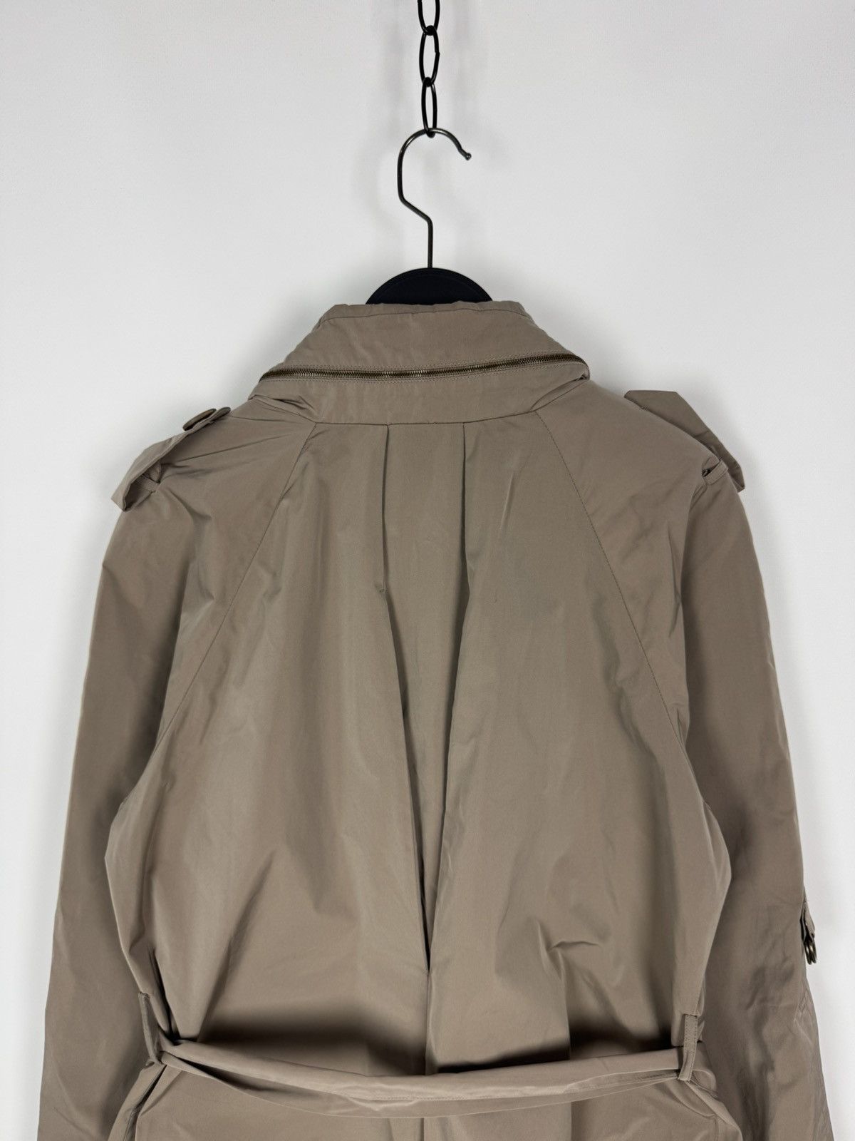 Brunello Cucinelli Rivamonti by Brunello Cucinelli Woman’s Trench Coat Jacket Size XL / US 12-14 / IT 48-50 - 18 Thumbnail