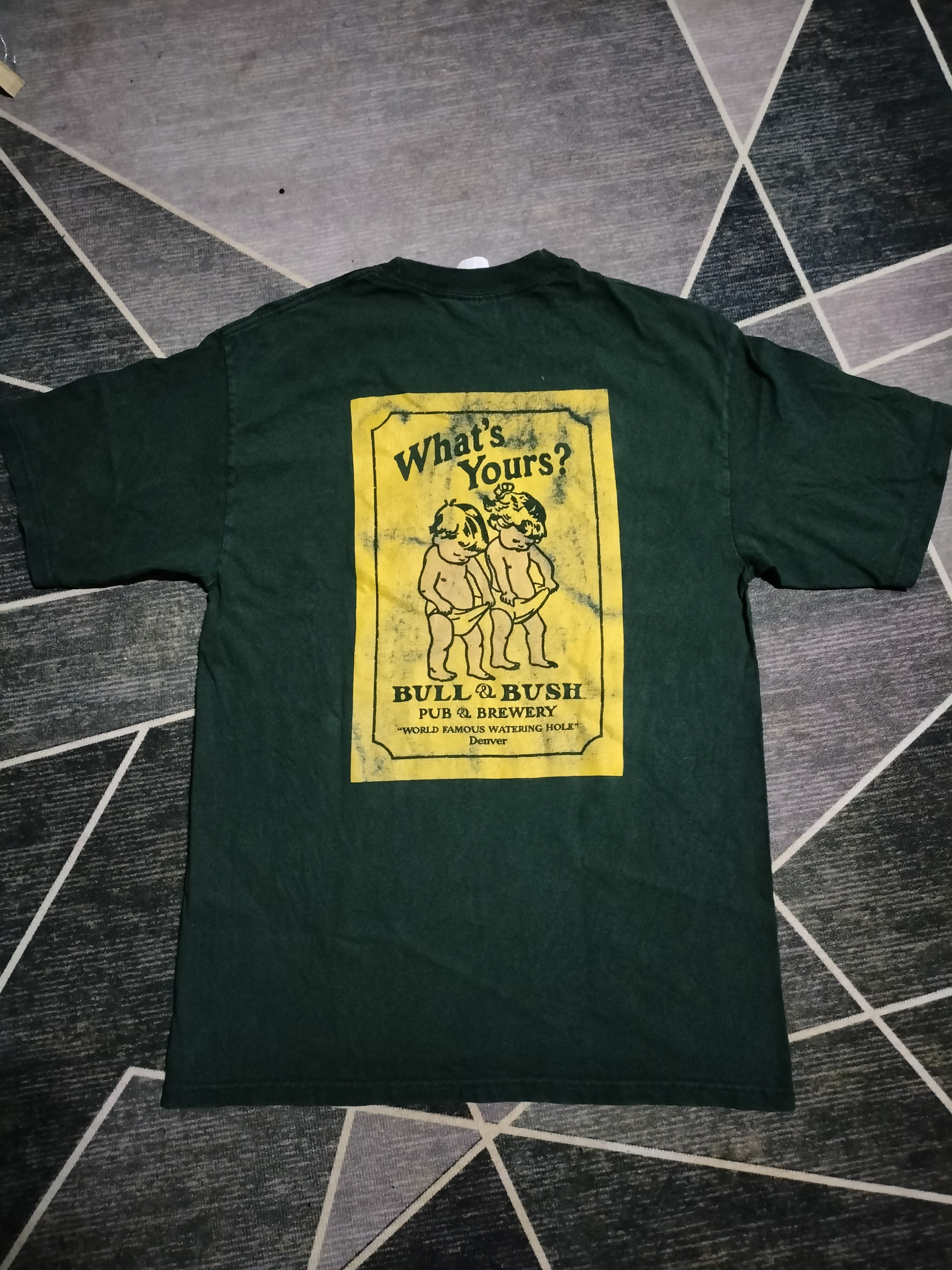 Hanes × Vintage Vintage Bull & Bush Fashion pubs Inspired Size US M / EU 48-50 / 2 - 14 Thumbnail