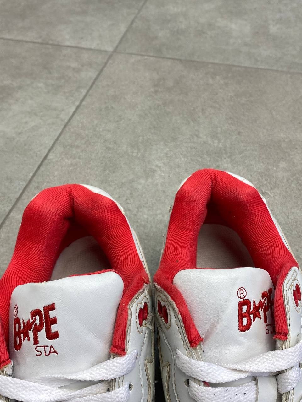 Bape Vintage BAPE STA by Nigo ROADSTA White Cement Camo Sneakers Size US 7.5 / EU 40-41 - 17 Thumbnail