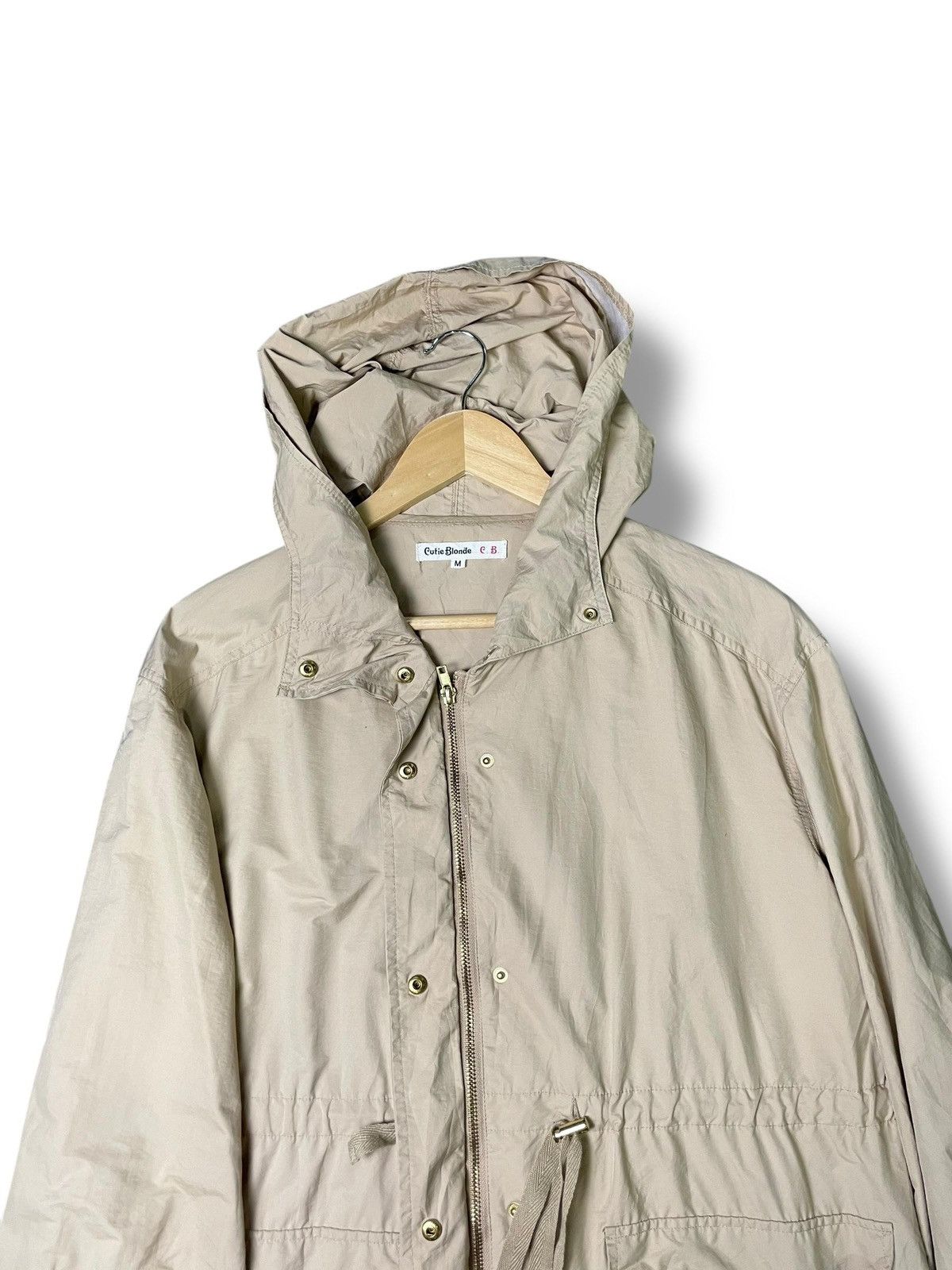 Japanese Brand × Vintage Cutie Blonde Simple Nylon Spring Coat (49) Size US M / EU 48-50 / 2 - 3 Thumbnail