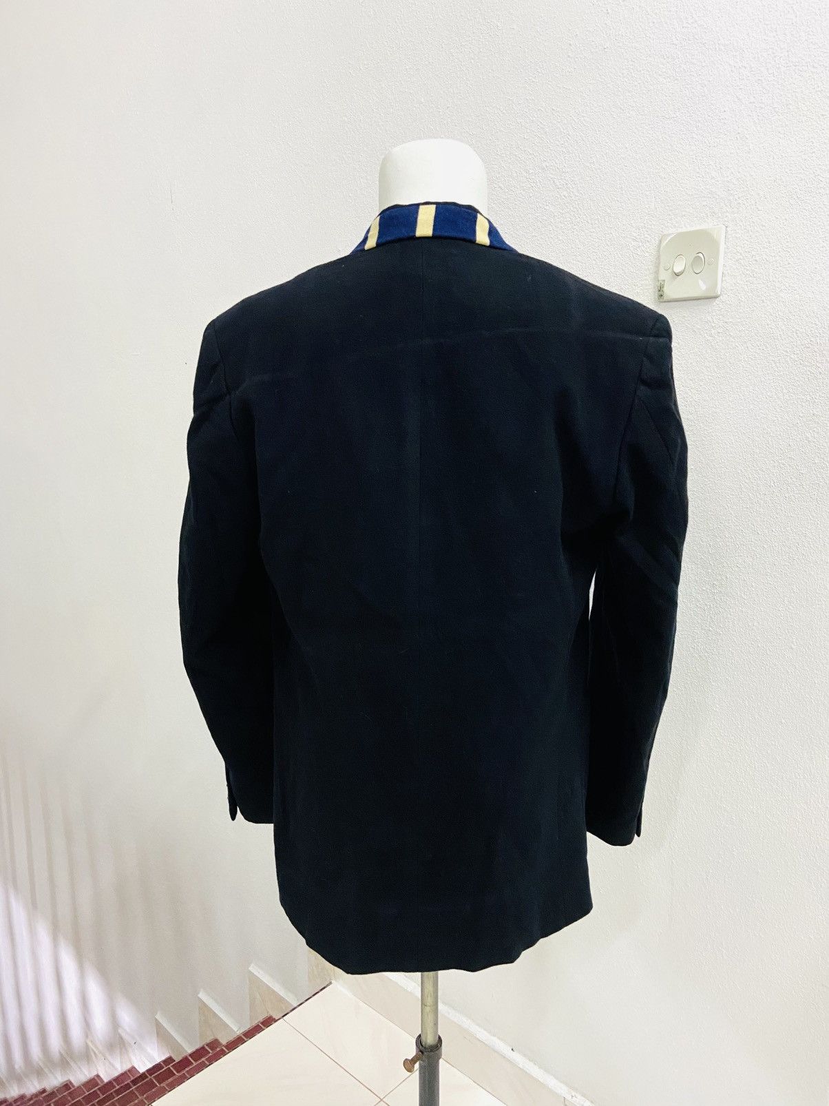 Japanese Brand × Yohji Yamamoto YOHJI YAMAMOTO POUR HOMME BLAZER Size 42S - 6 Thumbnail