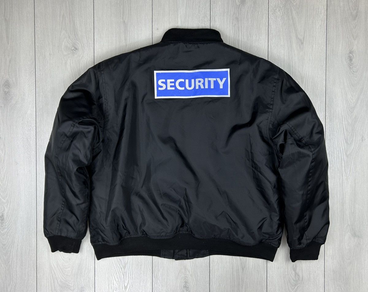 Japanese Brand × Vintage Security Aviation Flight Vintage Jacket MA-1 USA size XL Size US XL / EU 56 / 4 - 2 Thumbnail