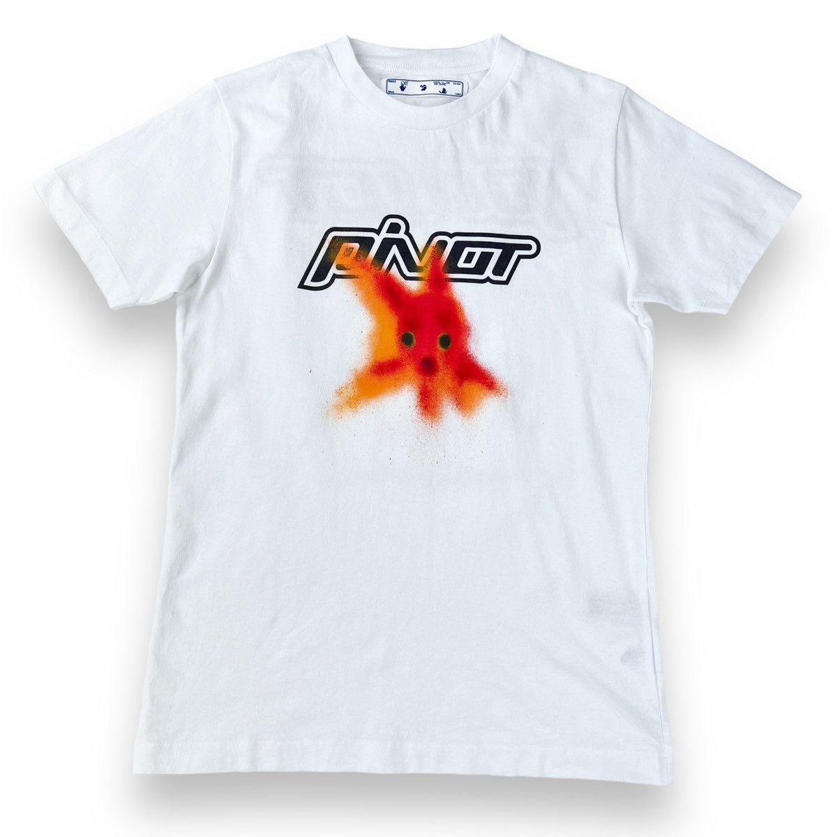 Off-White Off-White Pivot Fish T Shirt Size US S / EU 44-46 / 1 - 2 Thumbnail