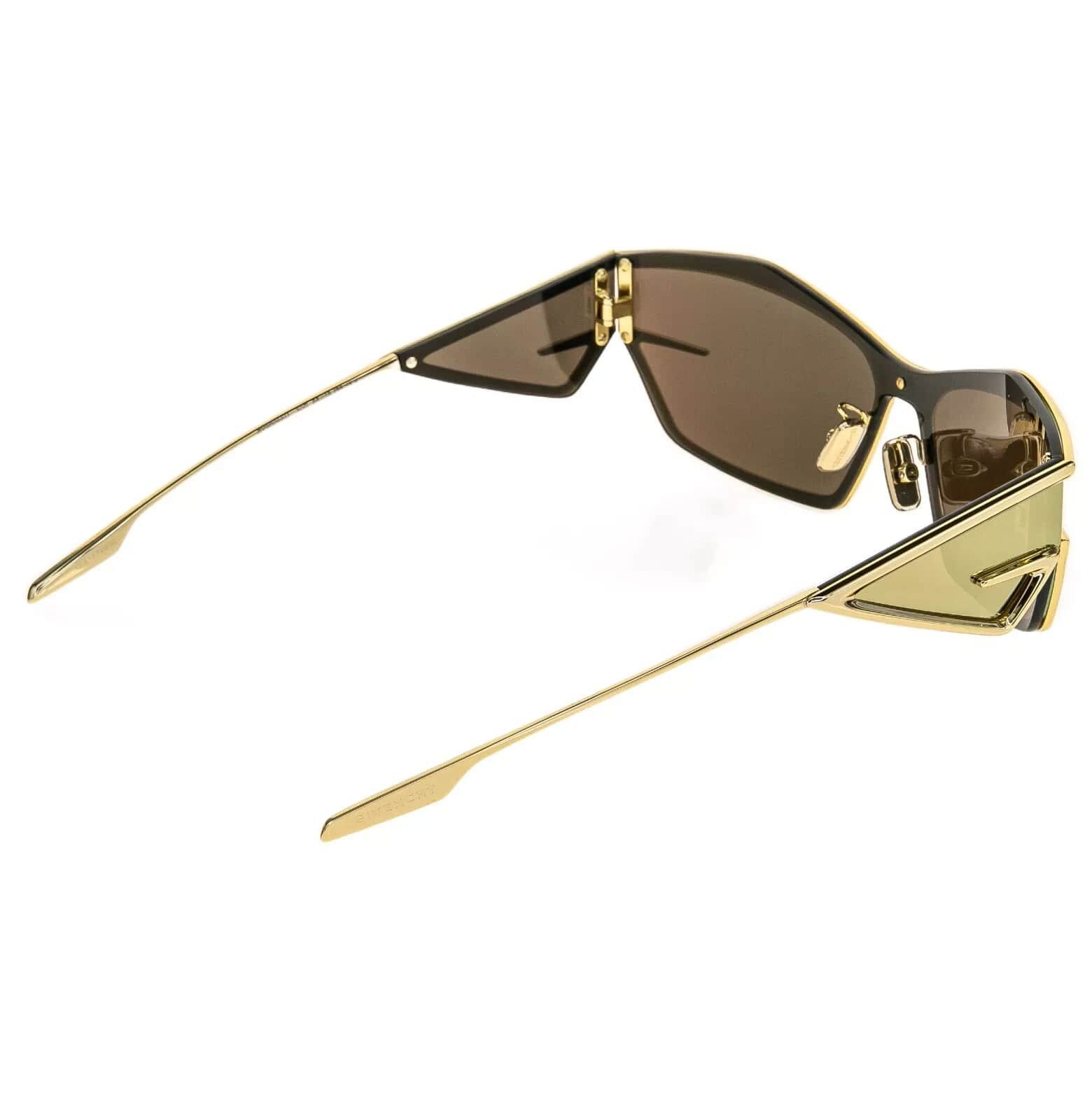 Givenchy GIVENCHY GIV CUT 40066 Gold Mirrored GV40066U Sunglasses Size ONE SIZE - 2 Thumbnail