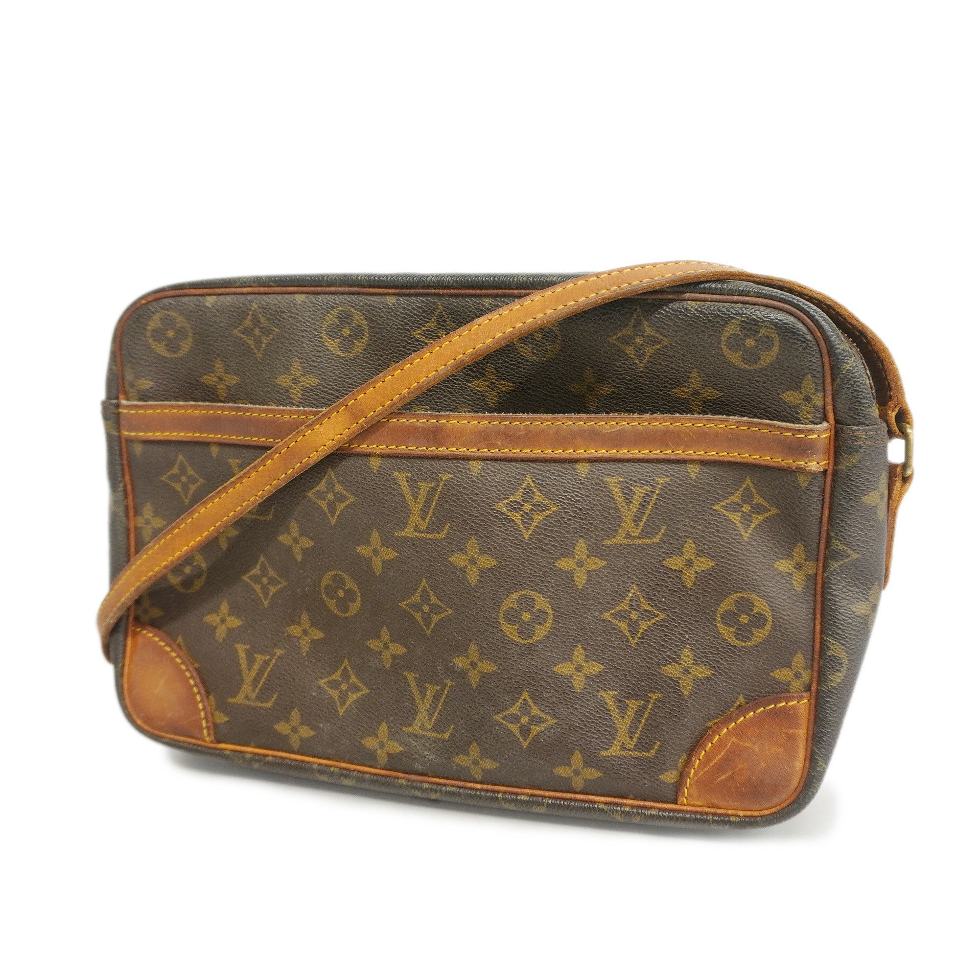 Used Auth Louis Vuitton shoulder bag monogram Trocadero 30 M51272