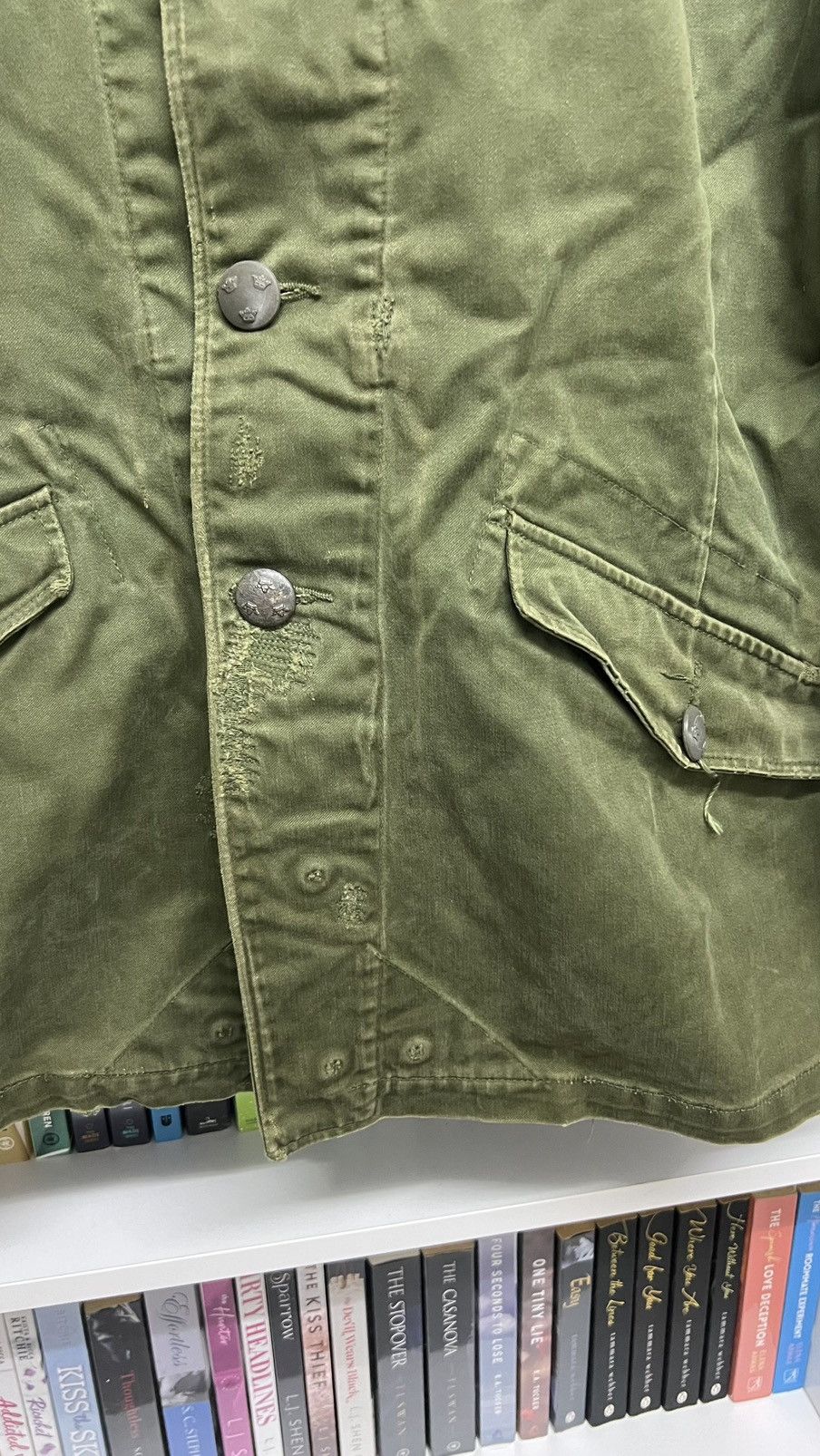 Vintage Vintage 1960s Military Field Jacket Size US M / EU 48-50 / 2 - 13 Thumbnail