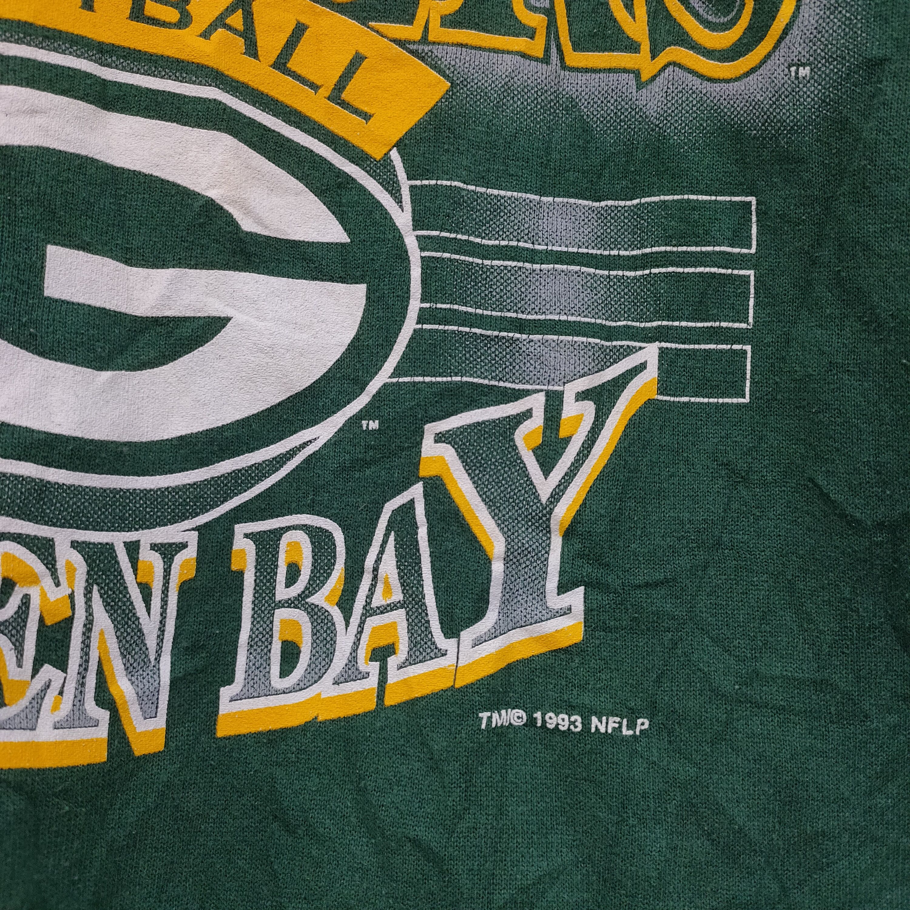 NFL × Vintage 90s Green Bay Packers Sweatshirt Large Vintage 1993 NFL Size US L / EU 52-54 / 3 - 8 Thumbnail