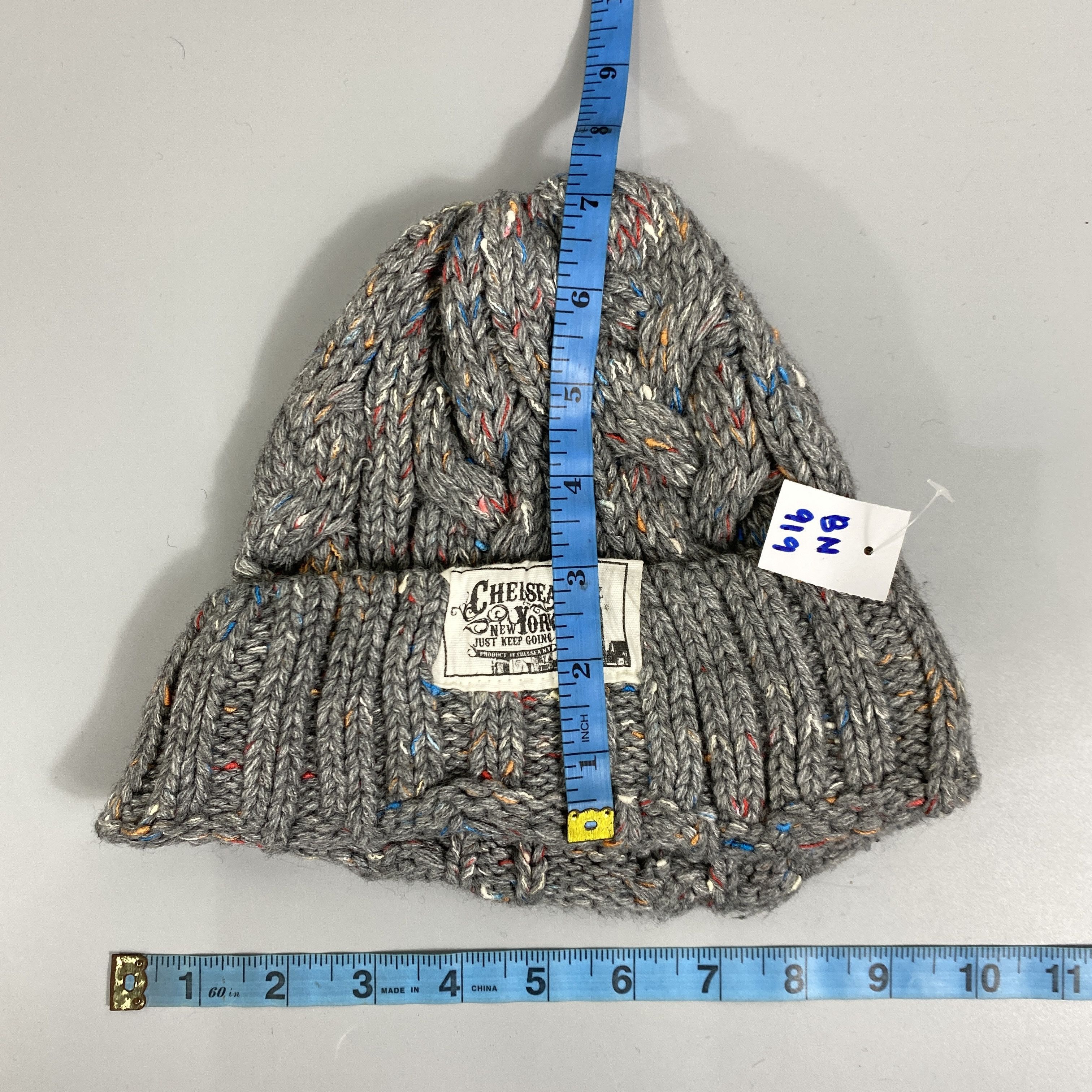 Japanese Brand Vintage Chelsea Ny Sprinkles Knit Beanie Hat -BN919 Size ONE SIZE - 6 Thumbnail