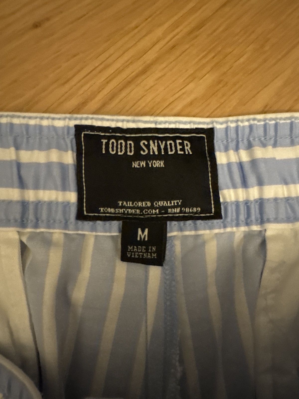 Todd Snyder Todd Snyder Striped Shorts Size US 34 / EU 50 - 2 Thumbnail