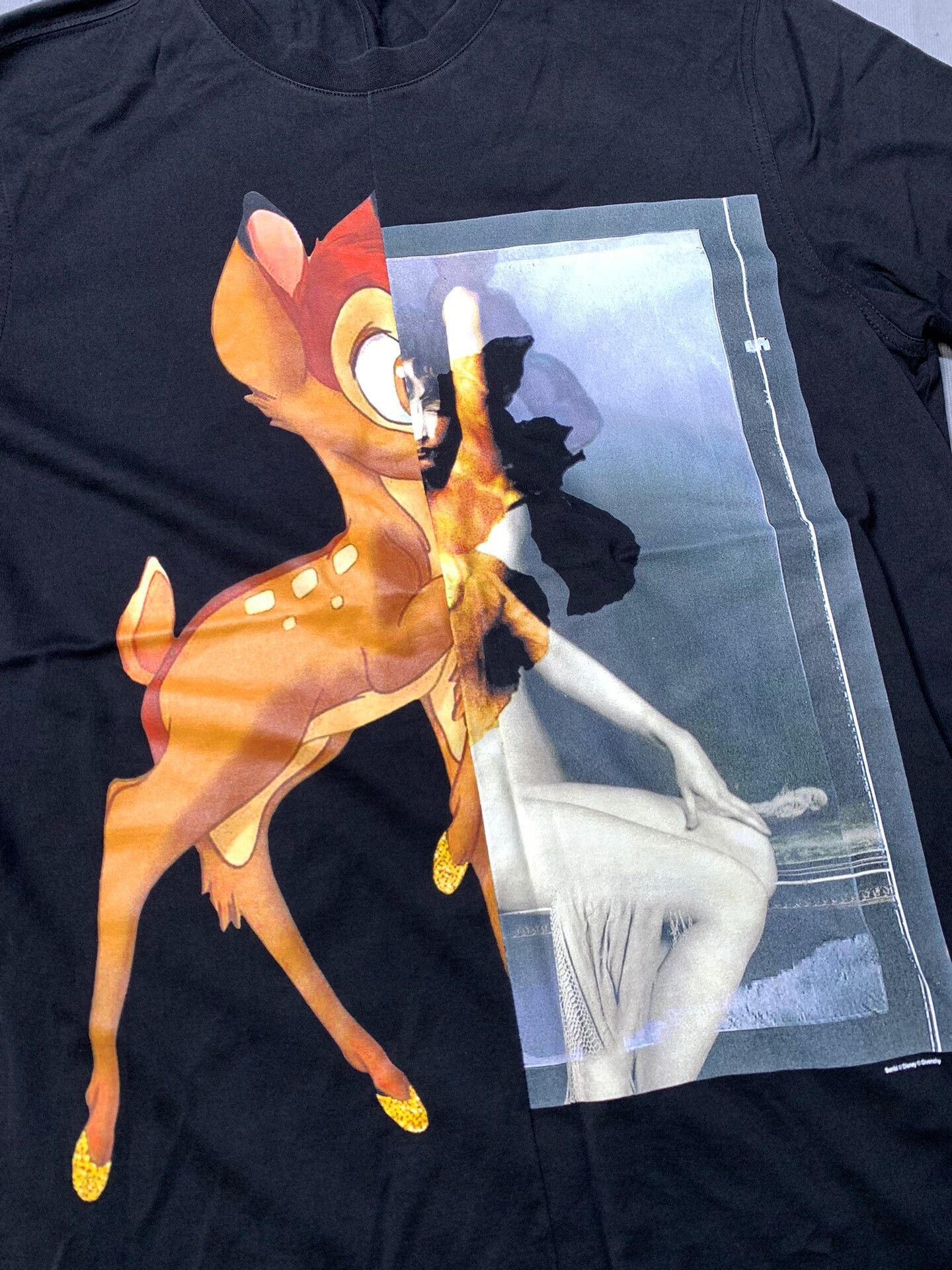 Givenchy Givenchy Bambi Patchwork Short-Sleeve Tee Size XS / US 0-2 / IT 36-38 - 1 Thumbnail