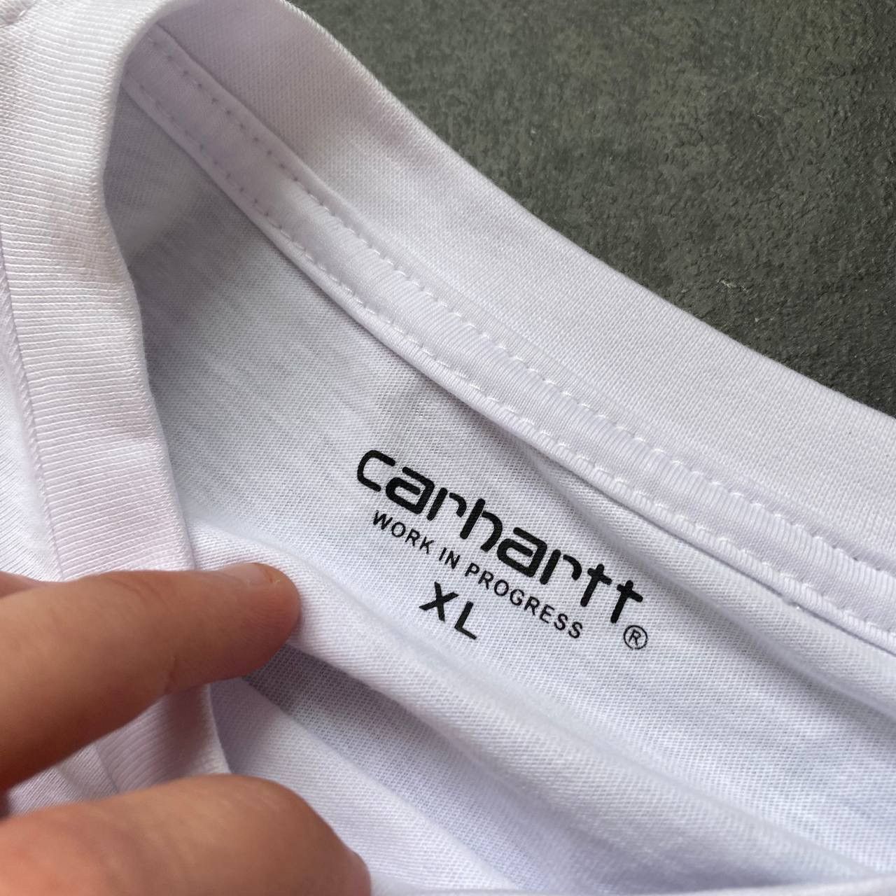 Carhartt × Vintage Rare carhartt rare big logo long sleeve Size US XL / EU 56 / 4 - 4 Thumbnail