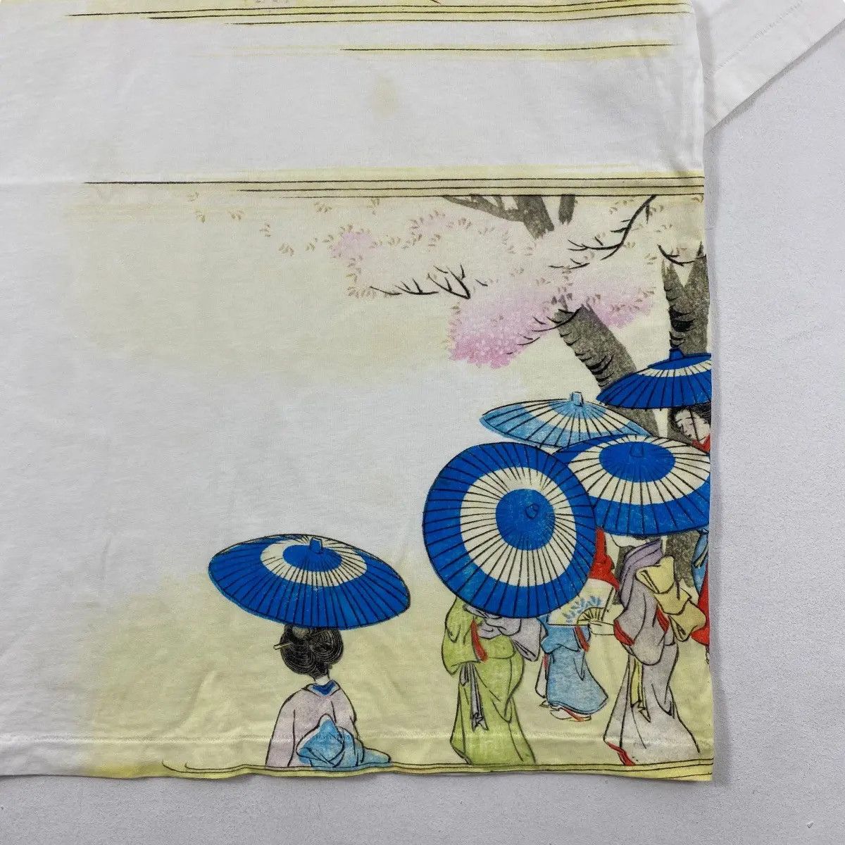 Japanese Brand Japanese Traditional YES SORA Geisha Graphic Tee Shirt Size US M / EU 48-50 / 2 - 2 Thumbnail