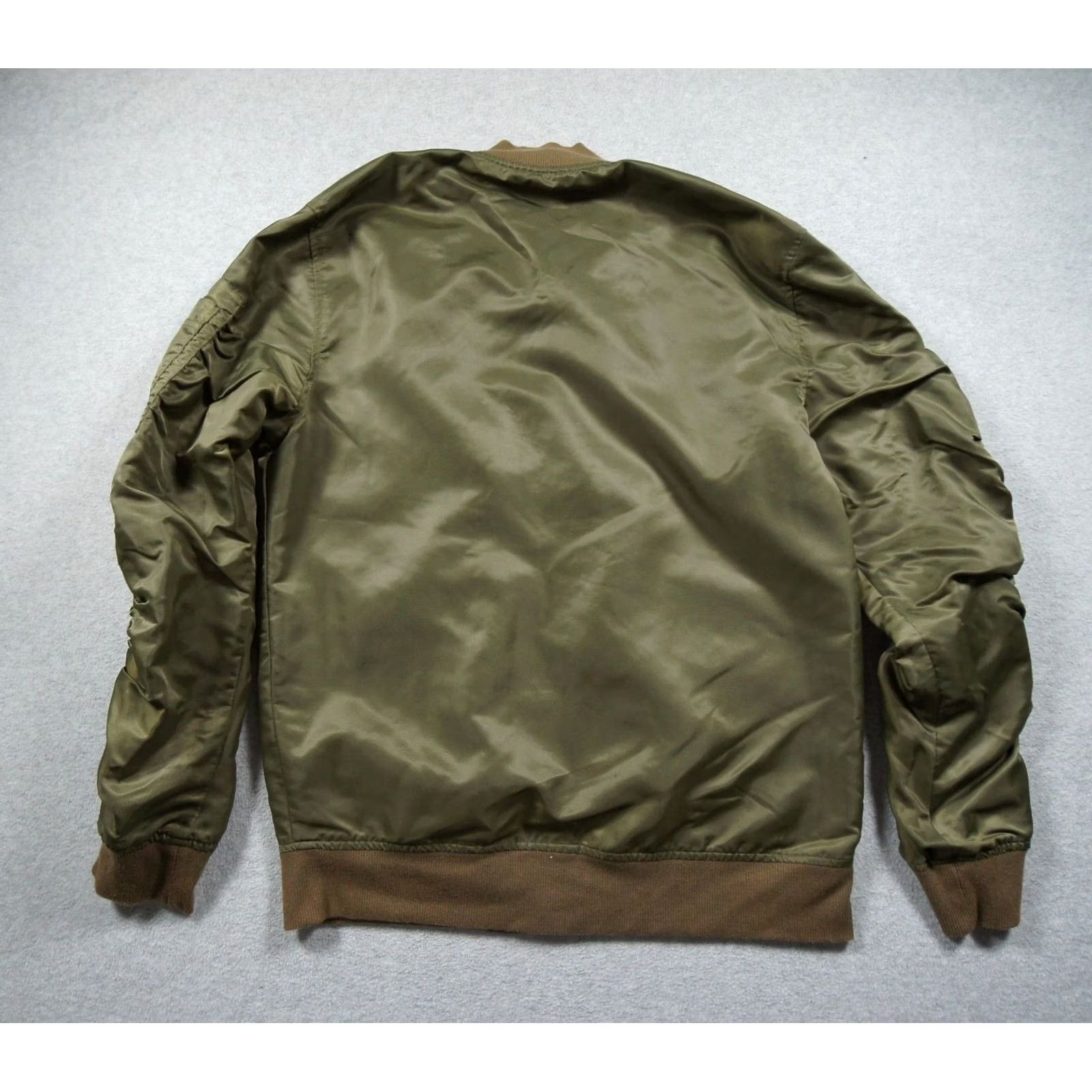 Elwood Elwood Jacket Men S Green Bomber Windbreaker Lightweight Streetwear Military Zip Full Zip Navy Blue Medium? Size US S / EU 44-46 / 1 - 4 Thumbnail