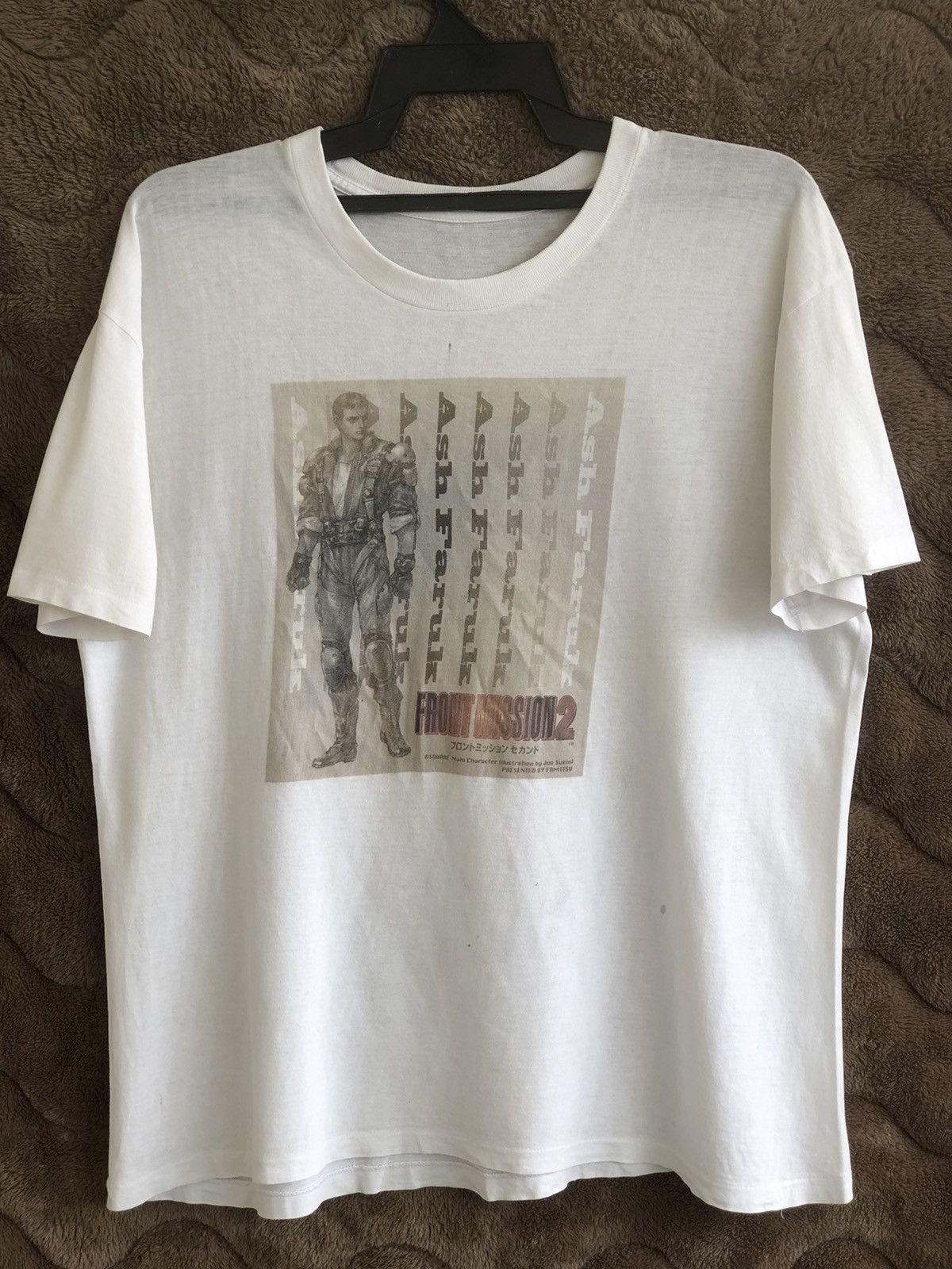 Vintage Vintage FRONT MISSION 2 Ash Faruk Game Tee Size US L / EU 52-54 / 3 - 2 Thumbnail
