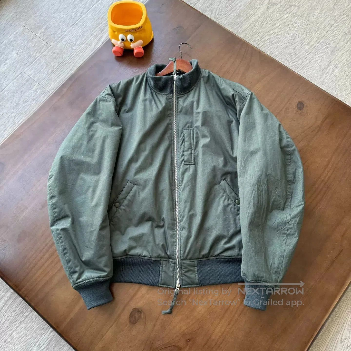 Nanamica Green Bomber Jacket Size L. Size US L / EU 52-54 / 3 - 1 Thumbnail