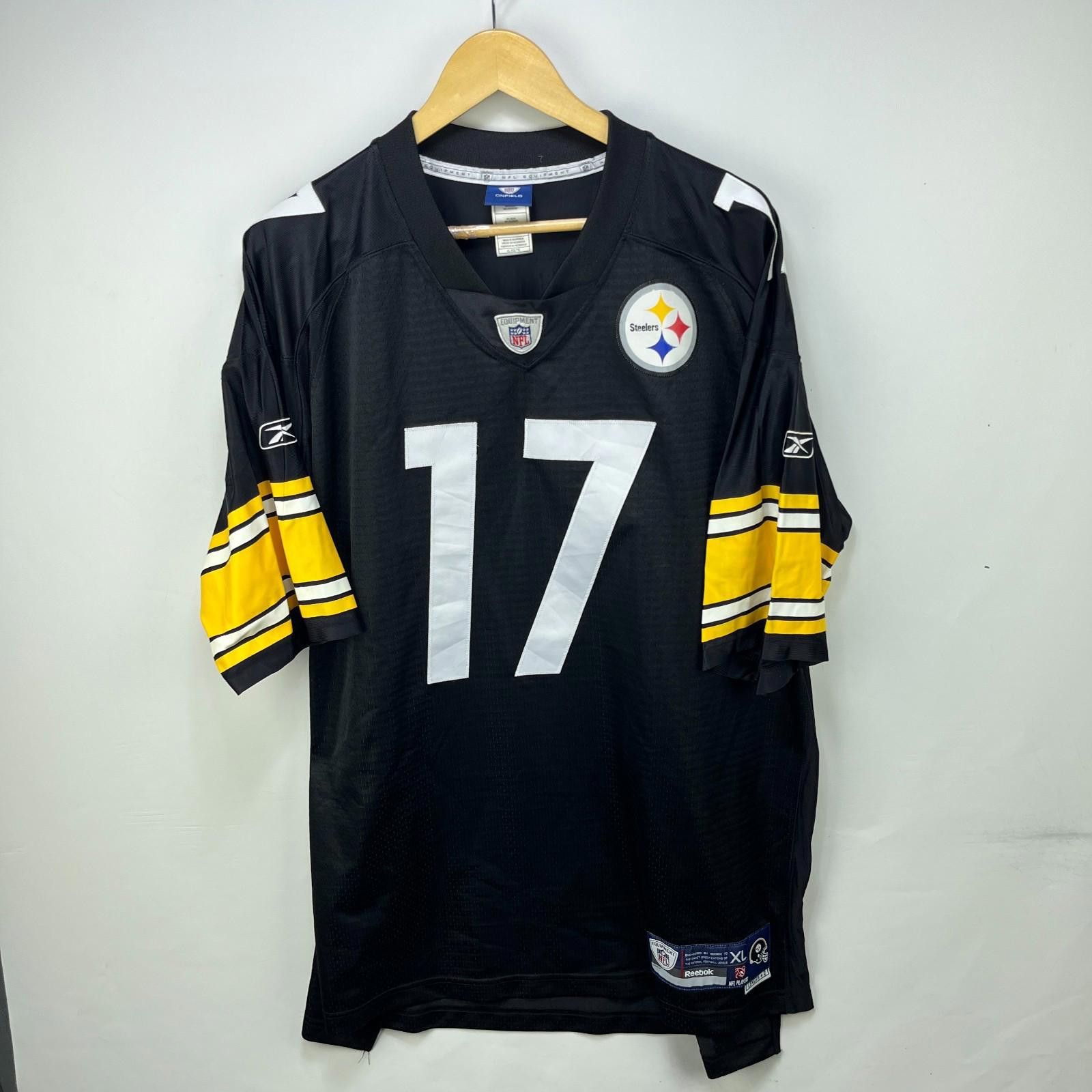 Reebok Vintage Pittsburgh Steelers Reebok Mike Wallace Jersey XL Size ONE SIZE - 1 Thumbnail