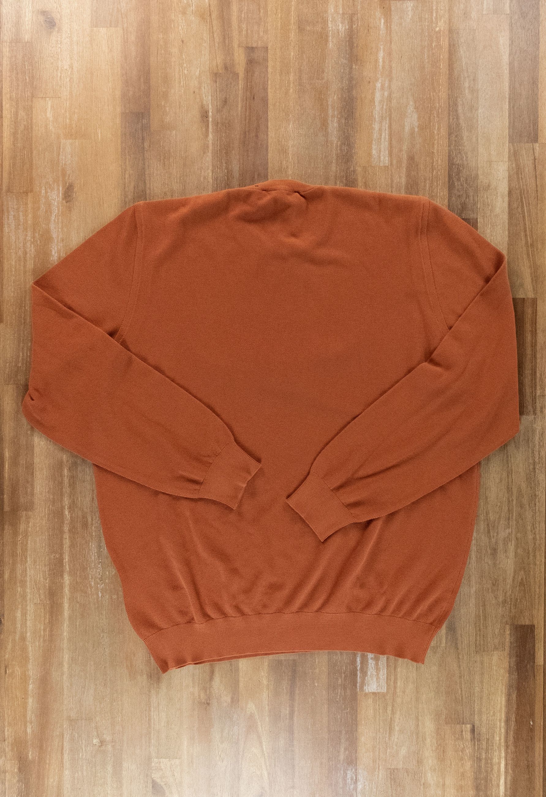 Gran Sasso GRAN SASSO orange vintage organic cotton sweater 3XL Size US XXL / EU 58 / 5 - 8 Thumbnail