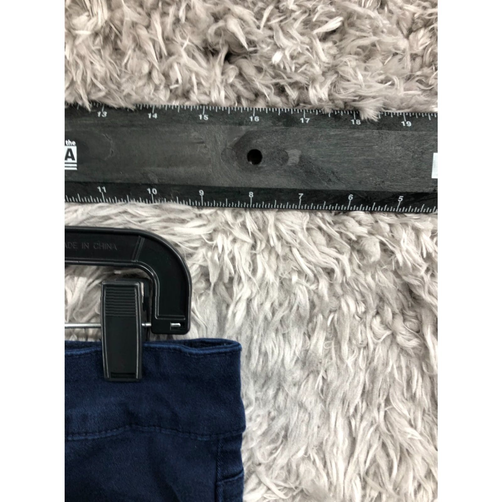 Chaps Chaps Chino Capri Pants Mid Rise Blue Size 10 Womens Capri Pants Elastic Waist Pockets Straight Leg Modern Womens Size 32" / US 10 / IT 46 - 2 Thumbnail