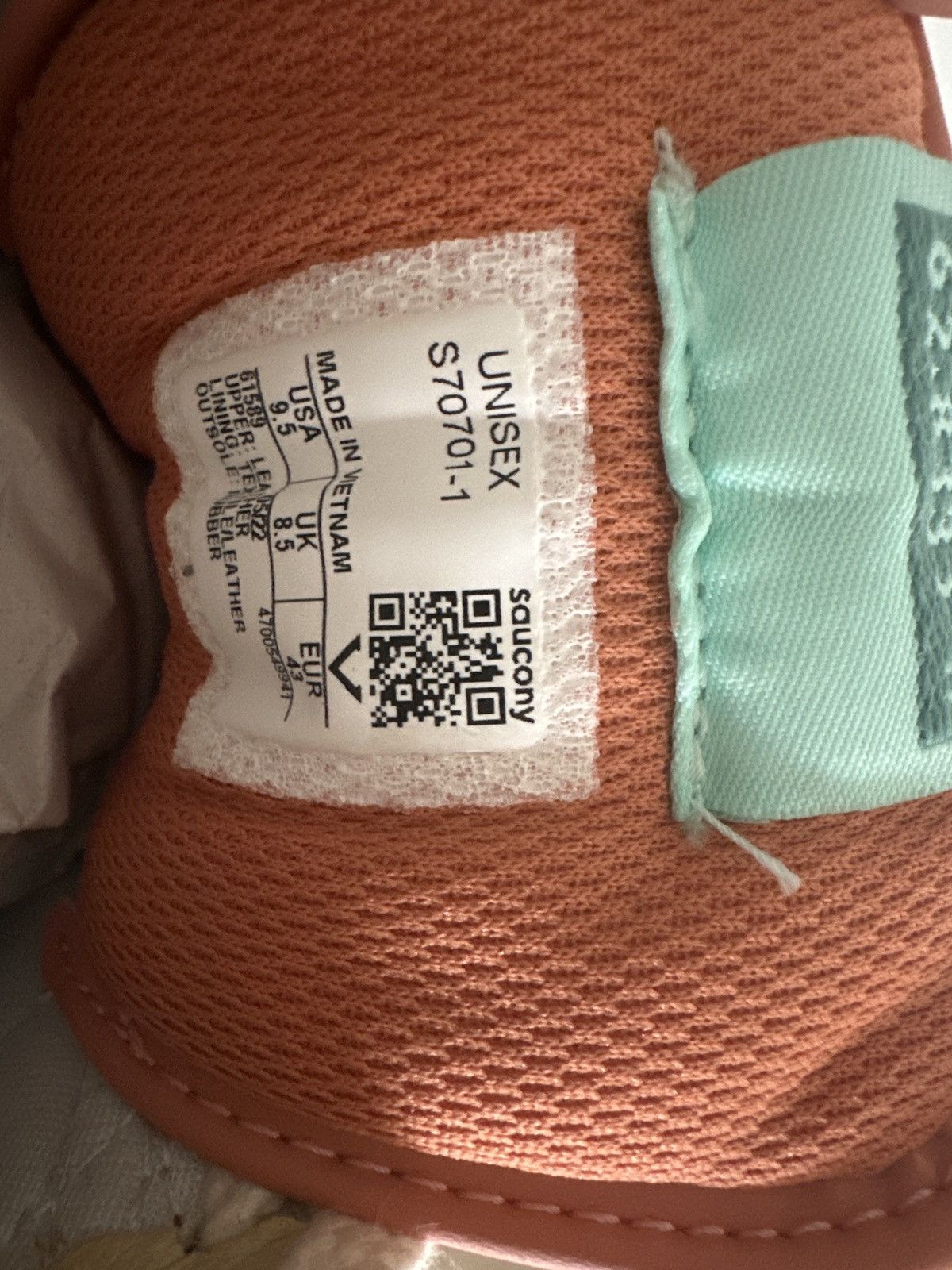 Saucony Saucony Shadow 5000 St. Barth Beige/Green Size US 10 / EU 43 - 8 Thumbnail