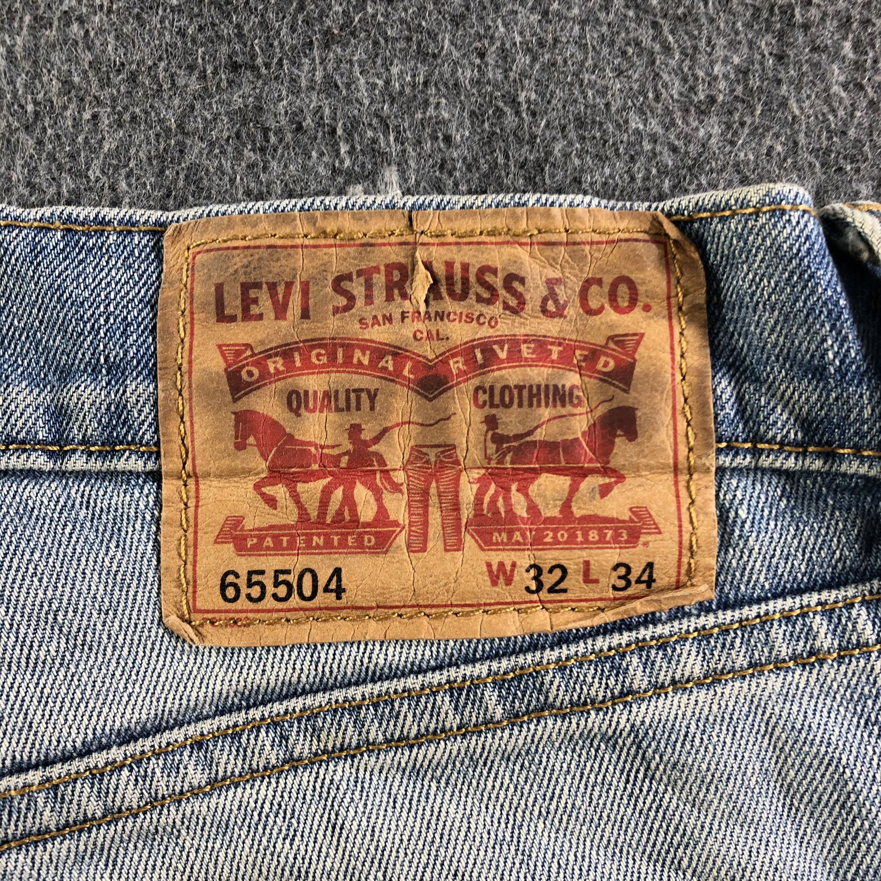 Levi's Vintage Light Wash Levis Jeans-J4518 Size US 32 / EU 48 - 5 Thumbnail