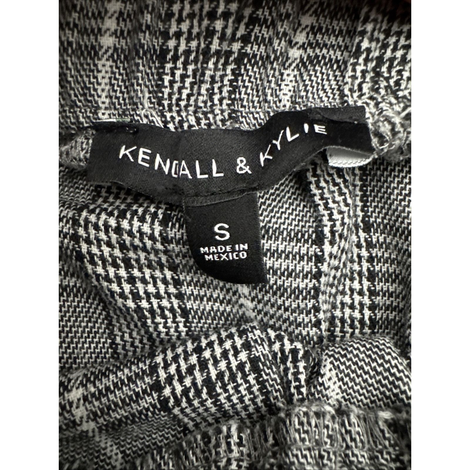 Other Y2K Kendall & Kylie Plaid Mini Skirt Small Dark Academia Size 24" / US 00 / IT 34 - 4 Thumbnail