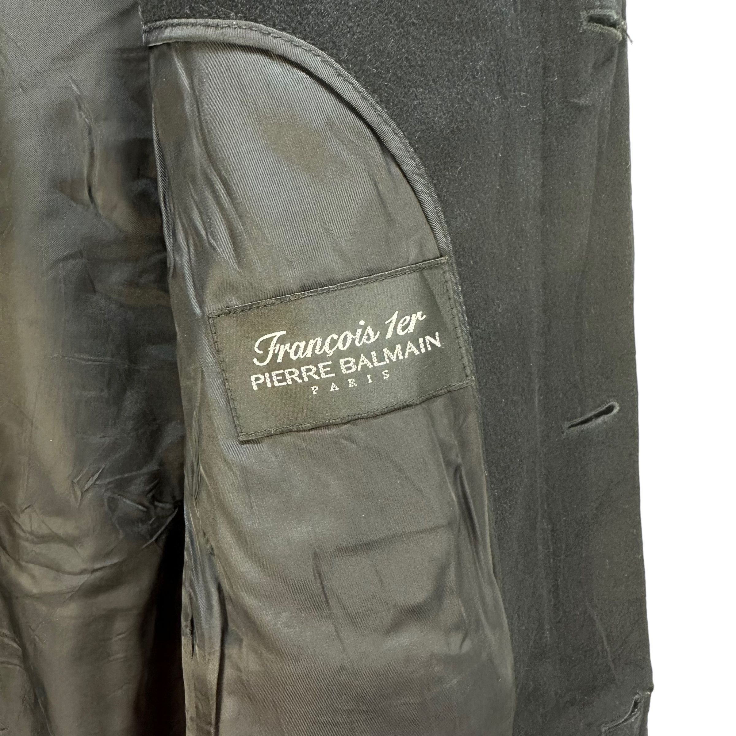 Pierre Balmain FRANCOIS IER PIERRE BALMAIN PARIS LONG COAT #8296-002 Size US L / EU 52-54 / 3 - 8 Thumbnail