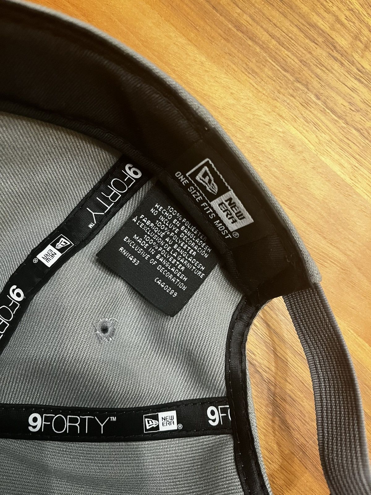 Reigning Champ Monogram Logo New Era 9FORTY Adjustable Cap Size ONE SIZE - 6 Thumbnail