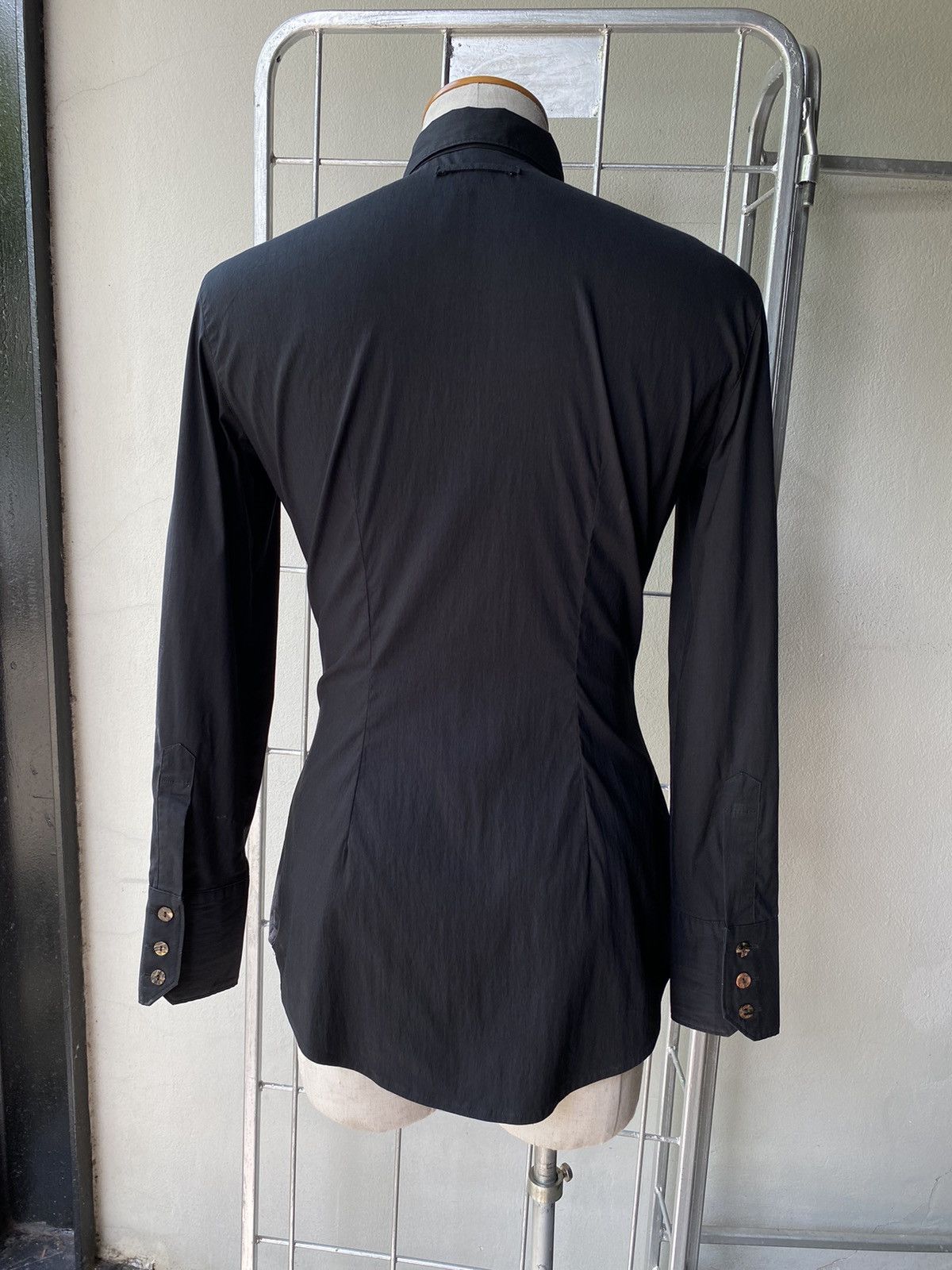 Jean Paul Gaultier Jean Paul Gaultier JPG Black Shirt Size S / US 4 / IT 40 - 5 Thumbnail