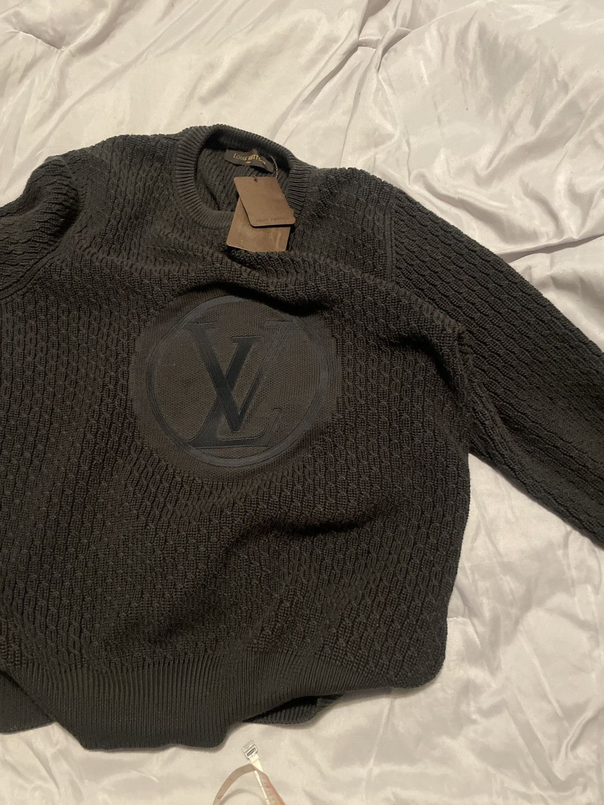 image of Louis Vuitton Sweater in Green, Men's (Size 2XL)