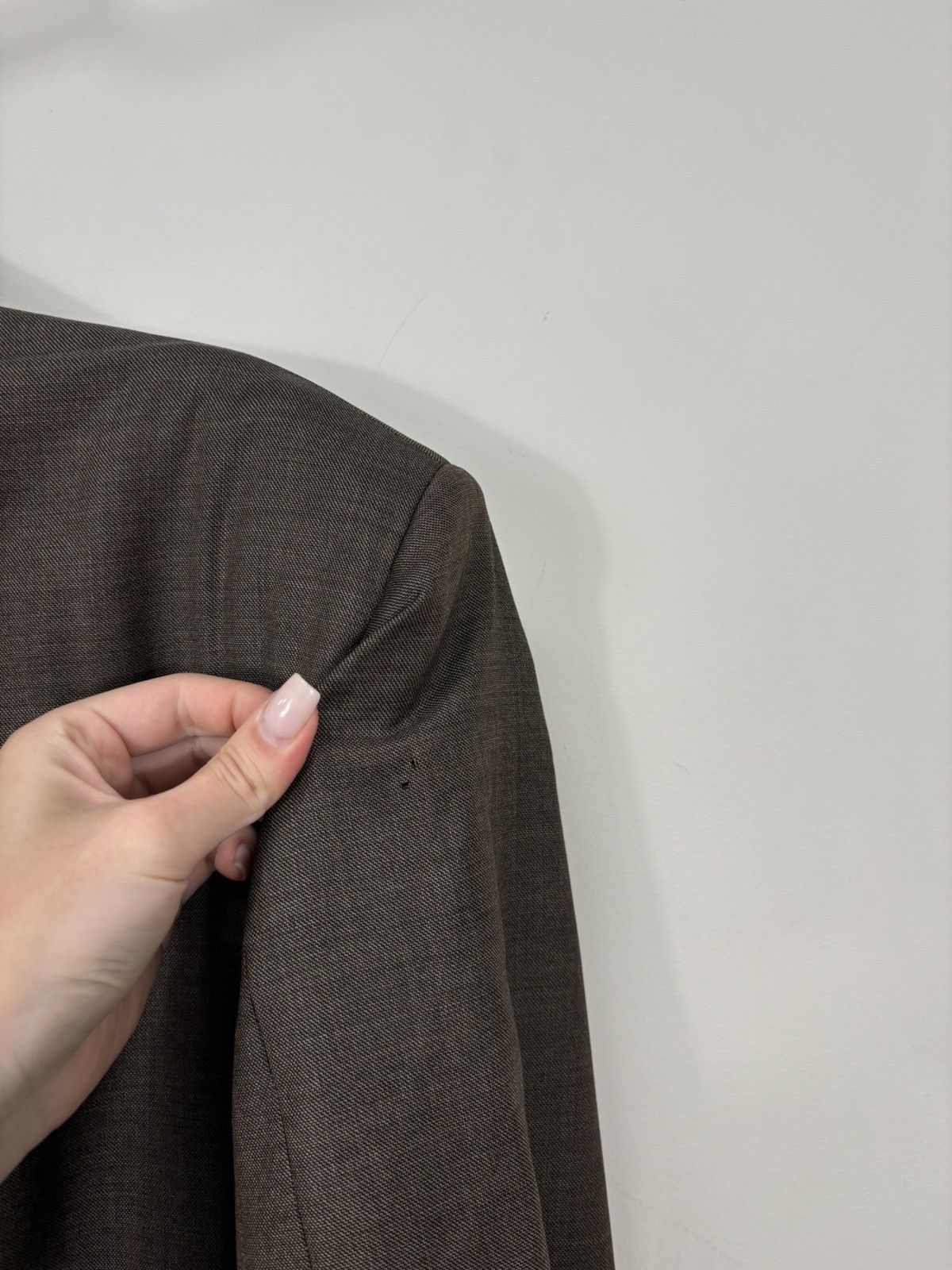 Davide Cenci Davide Cenci Vintage Men’s Italian Luxury Wool Blazer Jacket Size 46R - 18 Thumbnail
