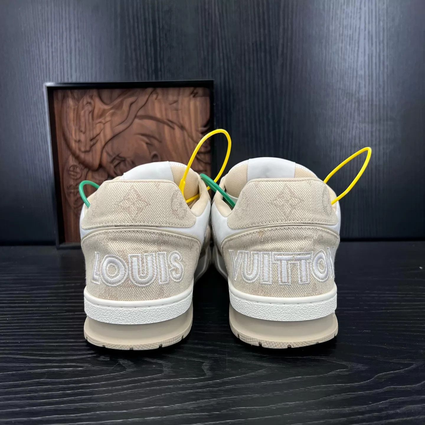 Louis Vuitton LV Khaki Velcro Trainer US 7.5 / EU 41.5 Size US 8.5 / EU 41-42 - 5 Thumbnail