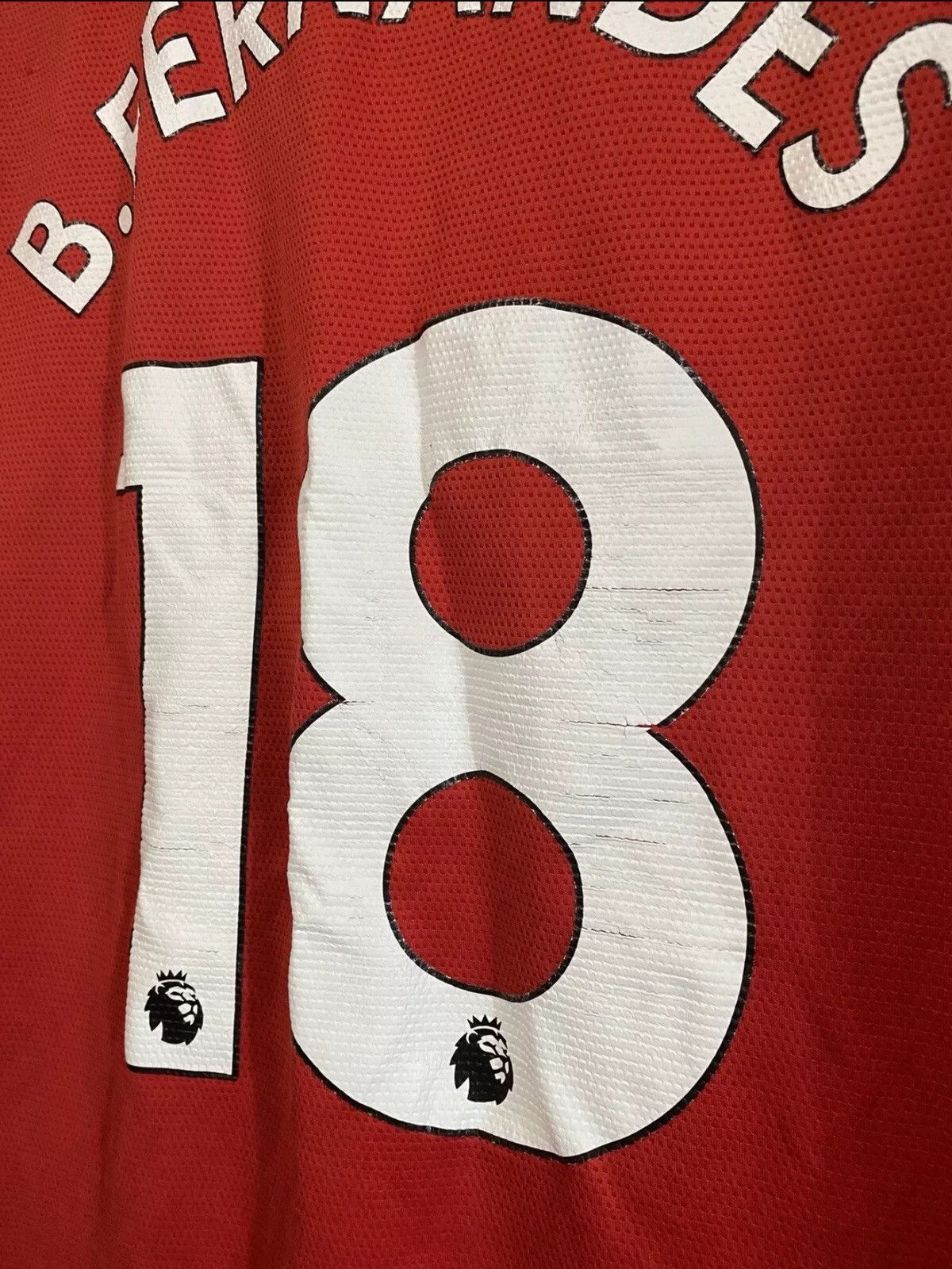 Adidas Adidas Manchester United Jersey Bruno Fernandes 18 Sz L Size US L / EU 52-54 / 3 - 9 Thumbnail