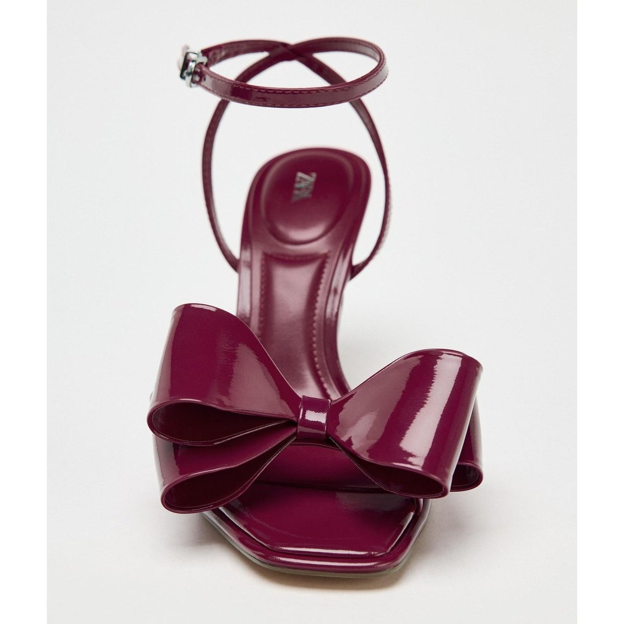 Zara LAST ONE! ZARA Red Bow Heels NWT Size US 8 / IT 38 - 20 Thumbnail