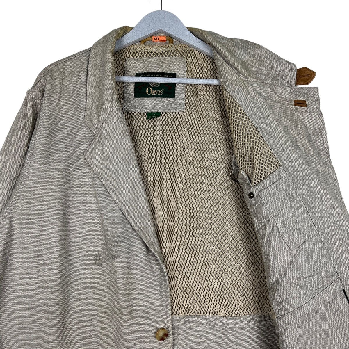 Hunter 🔥 VINTAGE ORVIS SAFARI HUNTING DUCK JACKET Size US L / EU 52-54 / 3 - 10 Thumbnail