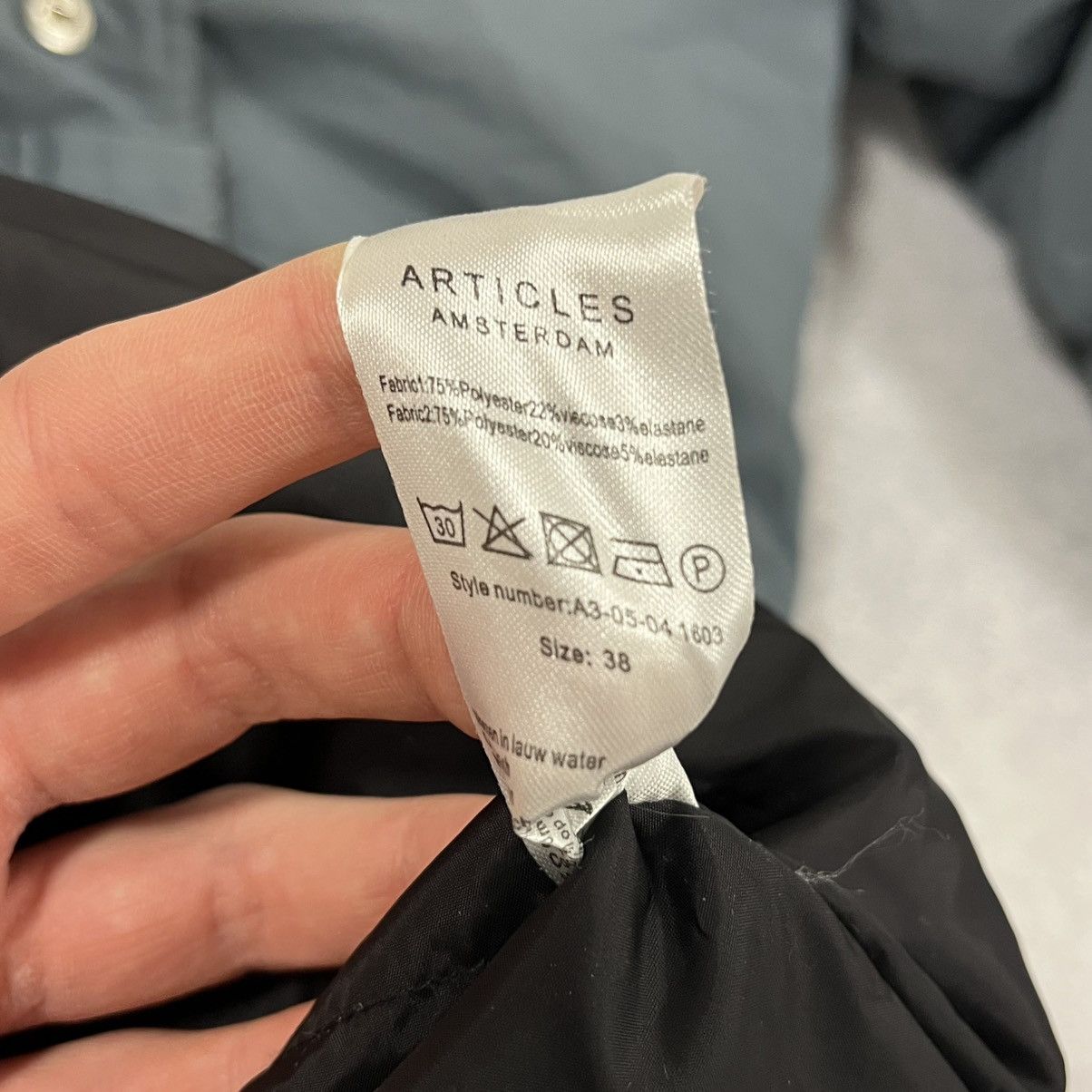Samsoe Samsoe Blue Grey Samsoe Samsoe parka puffer jacket #winterjacket Size US L / EU 52-54 / 3 - 14 Thumbnail