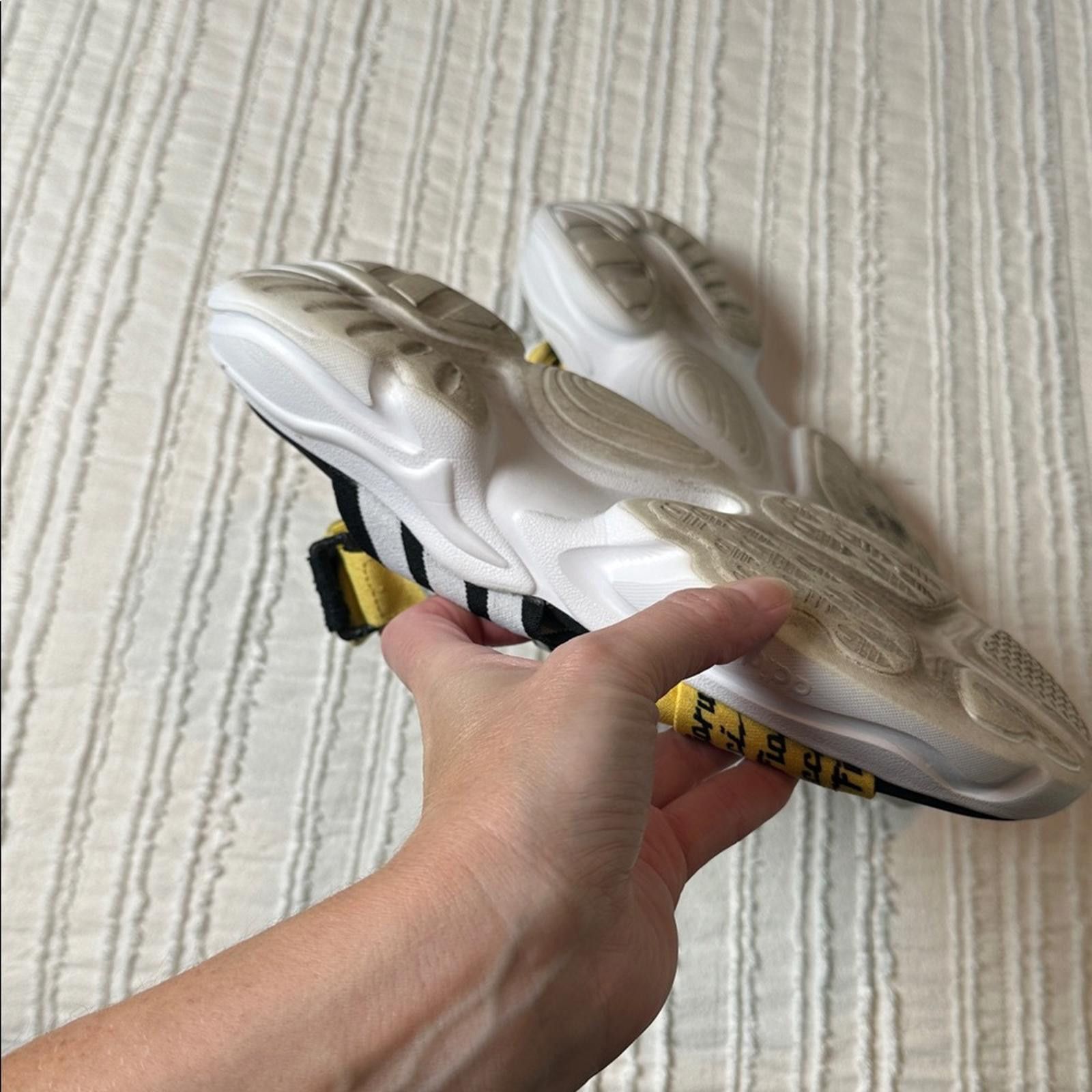 Fiorucci Fiorucci 9 Adidas Rare Platform Yellow STREETWEAR Sandals Size US 9 / IT 39 - 8 Thumbnail