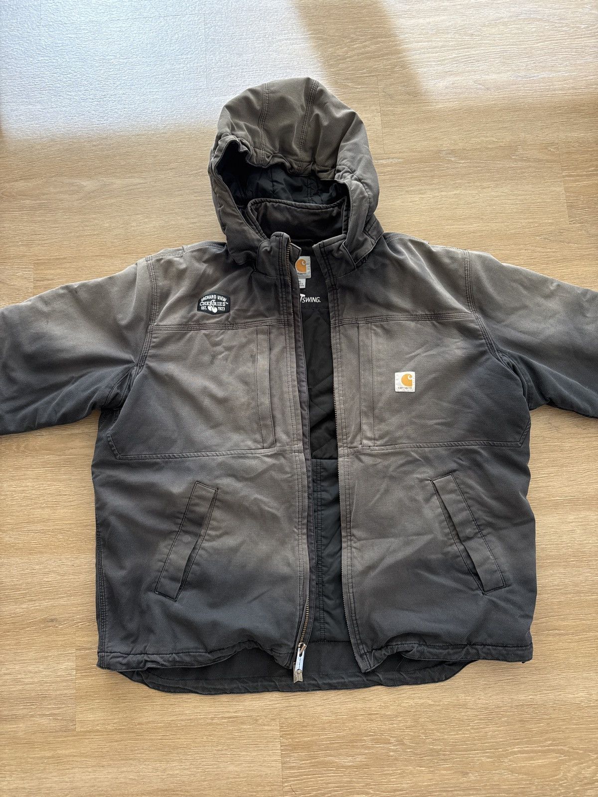 Carhartt Vintage Carharrt Cherry Jacket Size US XL / EU 56 / 4 - 2 Thumbnail