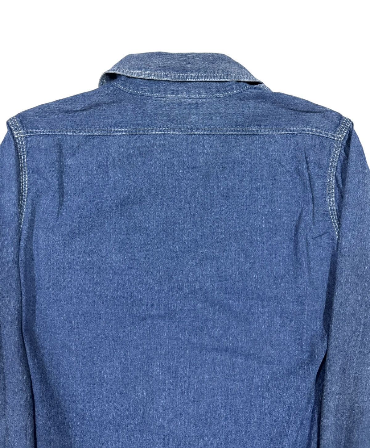 Orslow Orslow Ww11 Usn Inspired Chambray Blue Button Ups Size US S / EU 44-46 / 1 - 13 Thumbnail