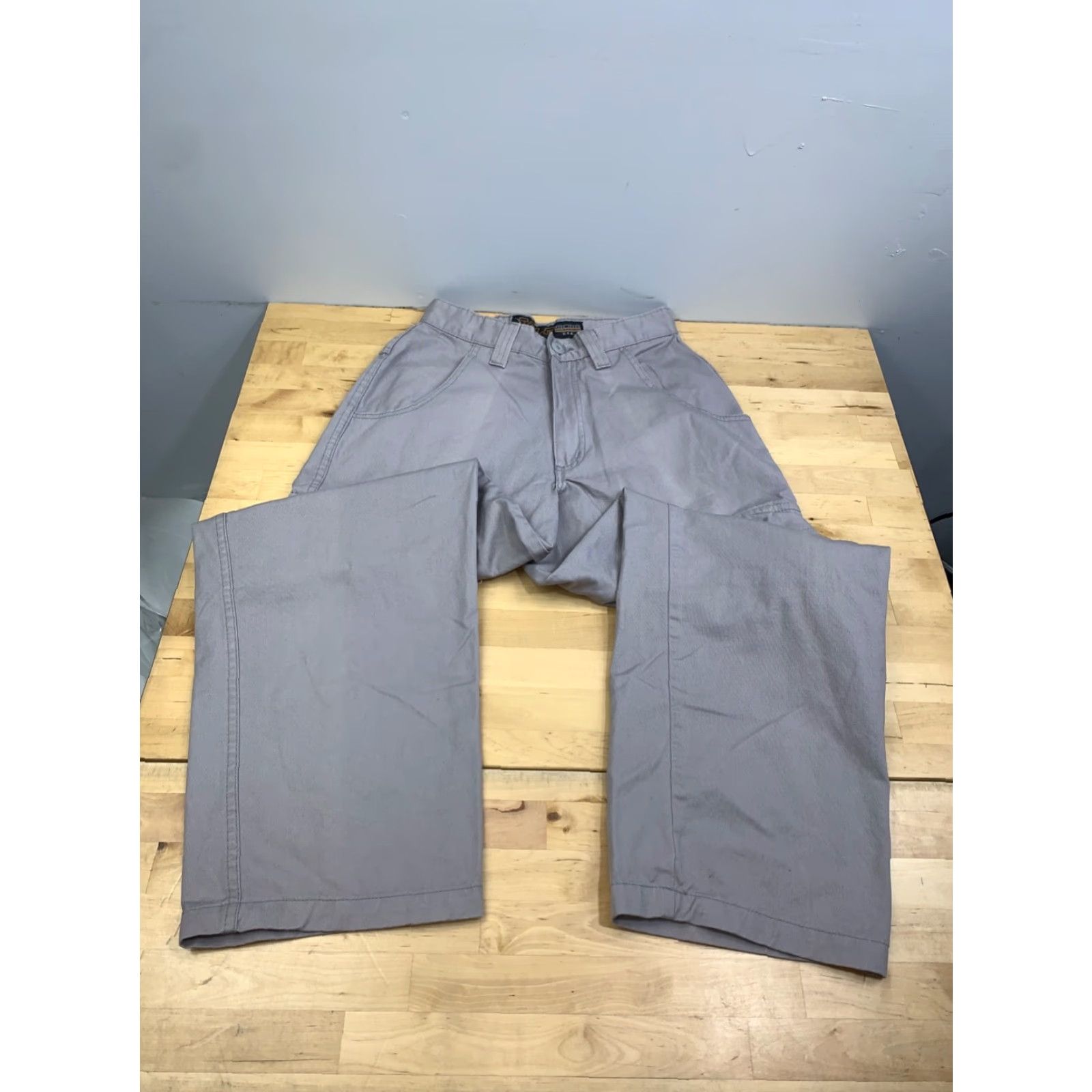 Vintage VINTAGE Solo Cargo Pants Men 28x29 Gray 90s USA Skate Baggy Size US 28 / EU 44 - 3 Thumbnail