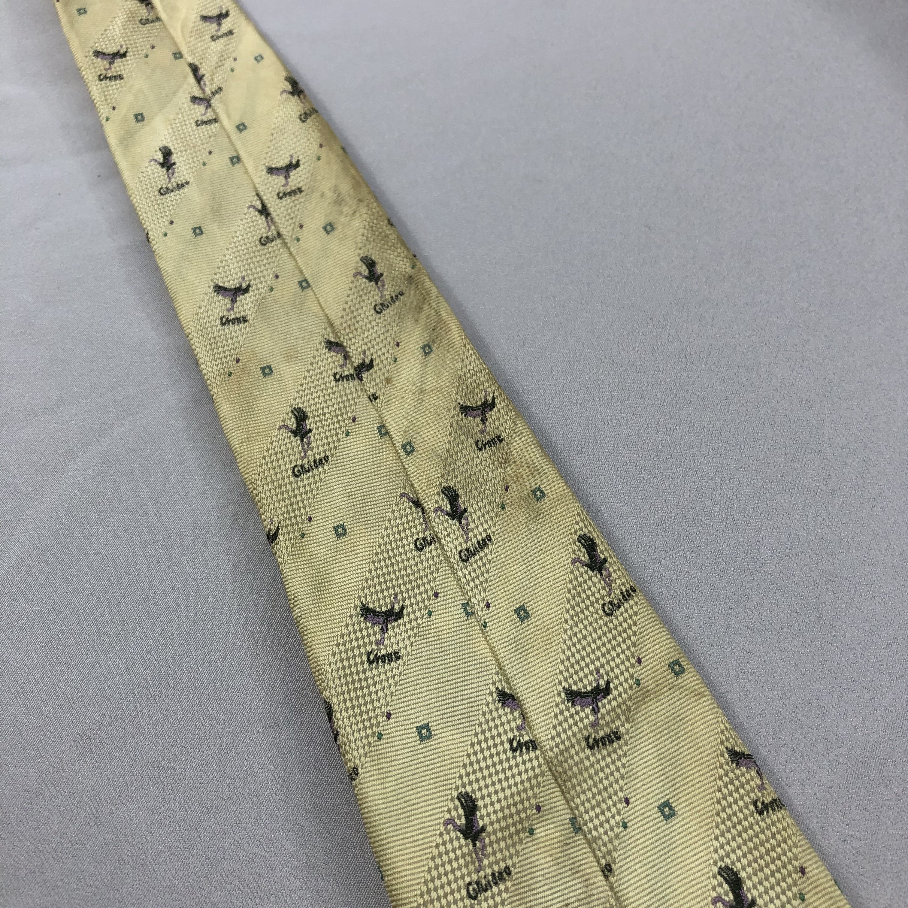 Japanese Brand × Kansai Yamamoto × Vintage Sissy by Kansai Yamamoto Silk Neck Ties T77 Size ONE SIZE - 8 Thumbnail