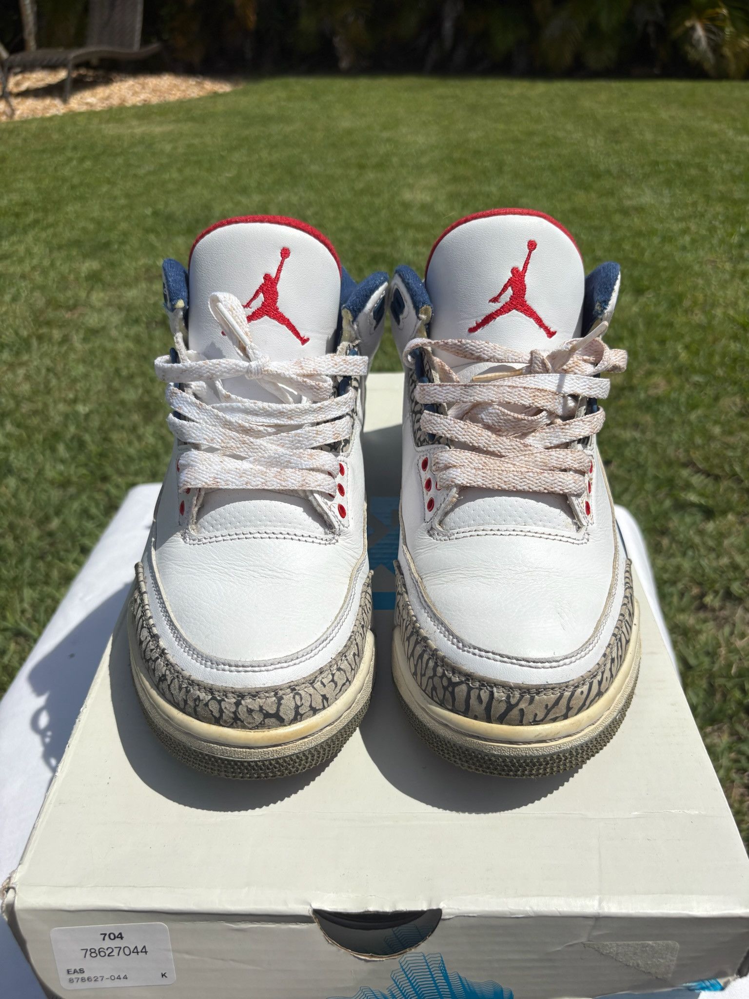 Jordan Brand Jordan 3 True Blue Size 8.5 Size US 8.5 / EU 41-42 - 1 Thumbnail
