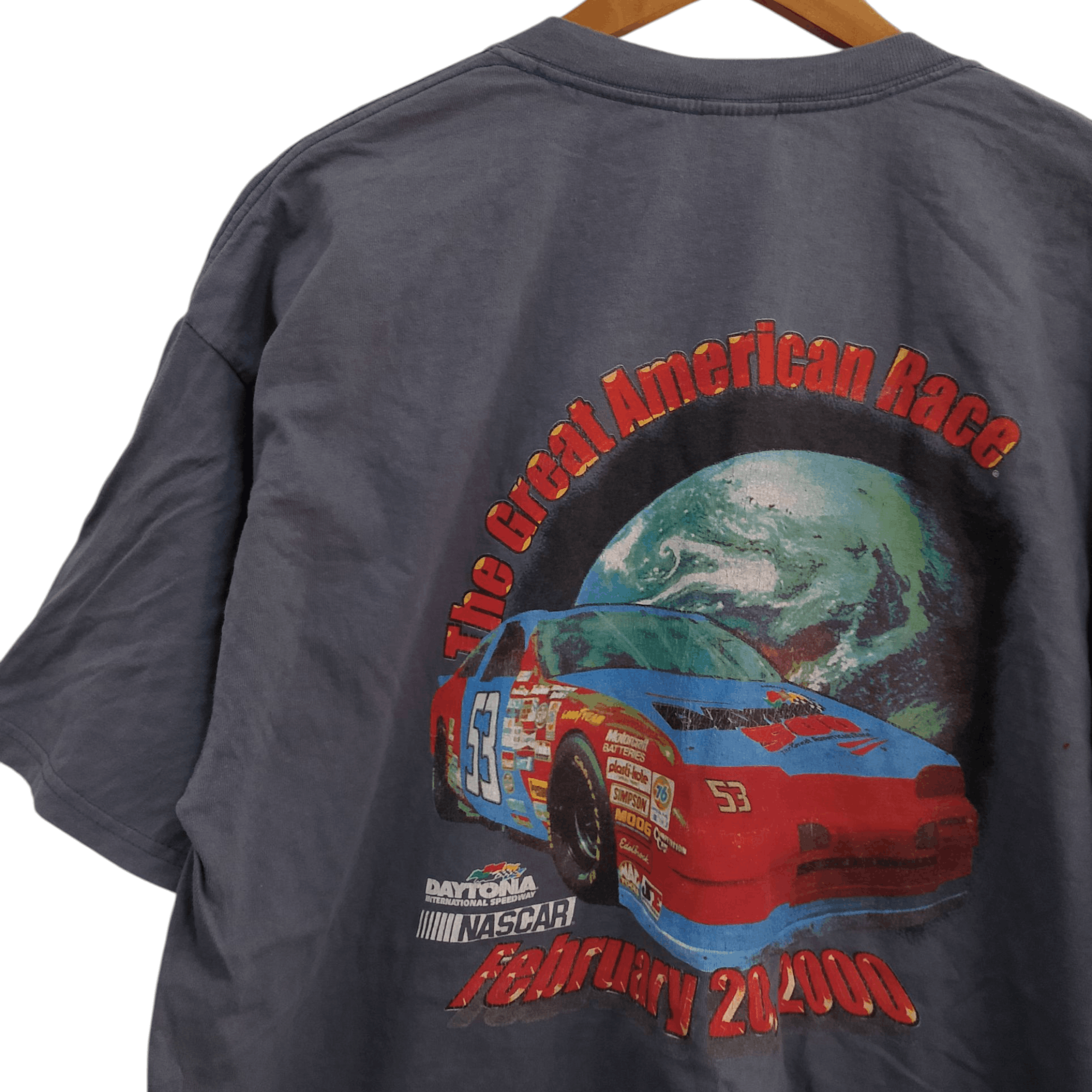 NASCAR Vintage 2000 NASCAR Daytona 500 T-Shirt Size US XXL / EU 58 / 5 - 5 Thumbnail