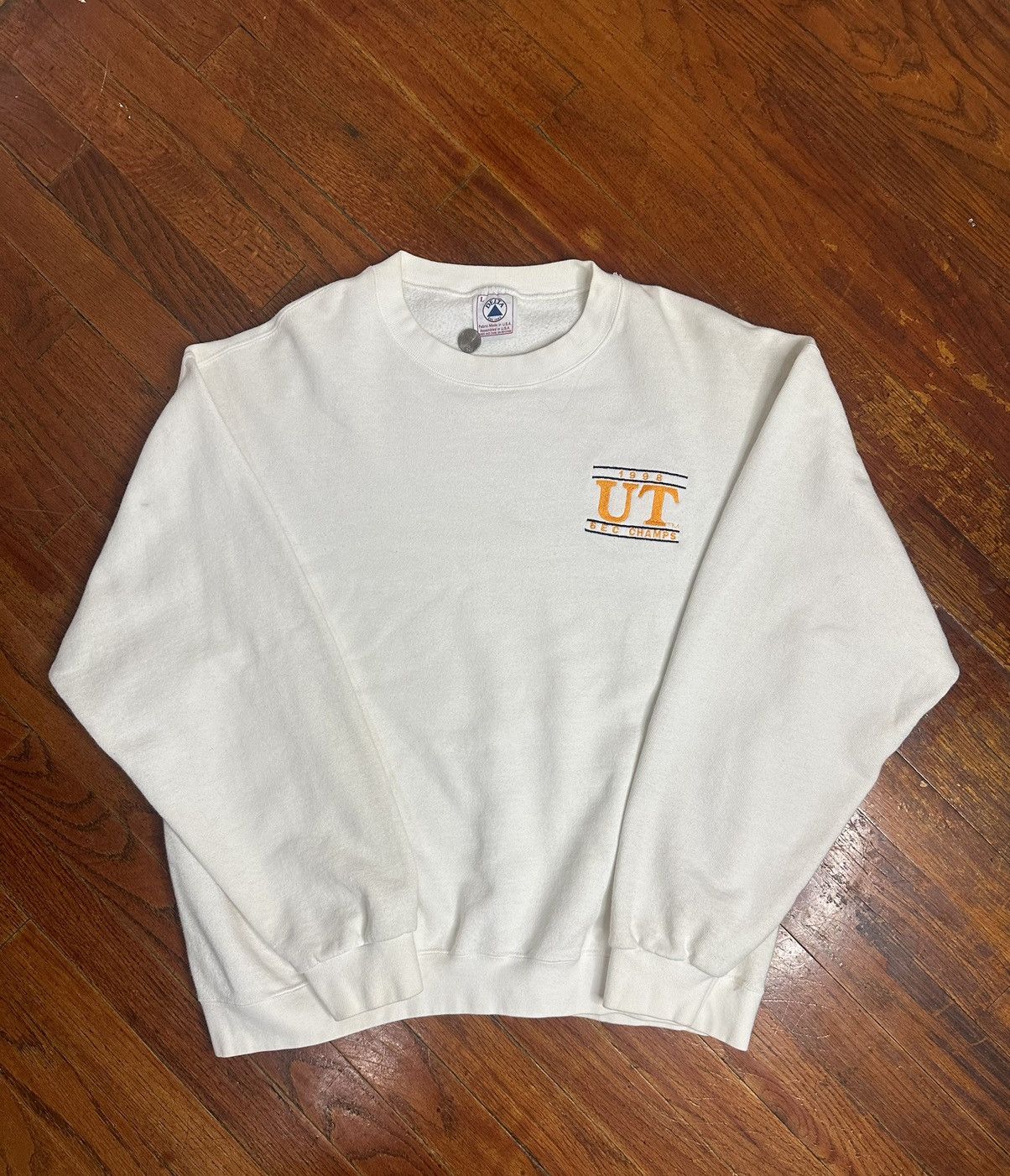 Delta Vintage UT 1998 SEC Champ pullover Size US L / EU 52-54 / 3 - 1 Thumbnail