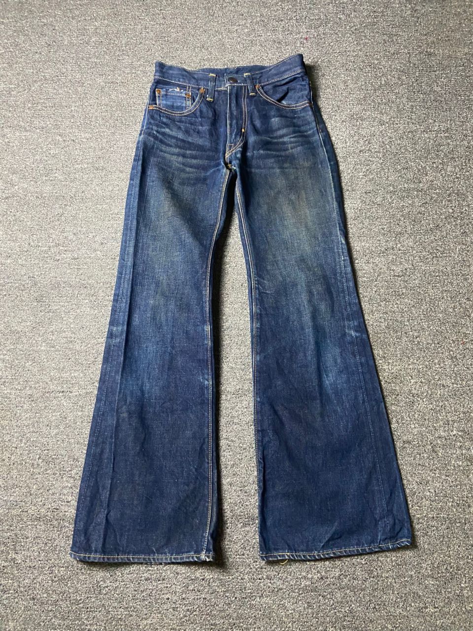 Big Stone Brand Flared Denim Jeans (171)
