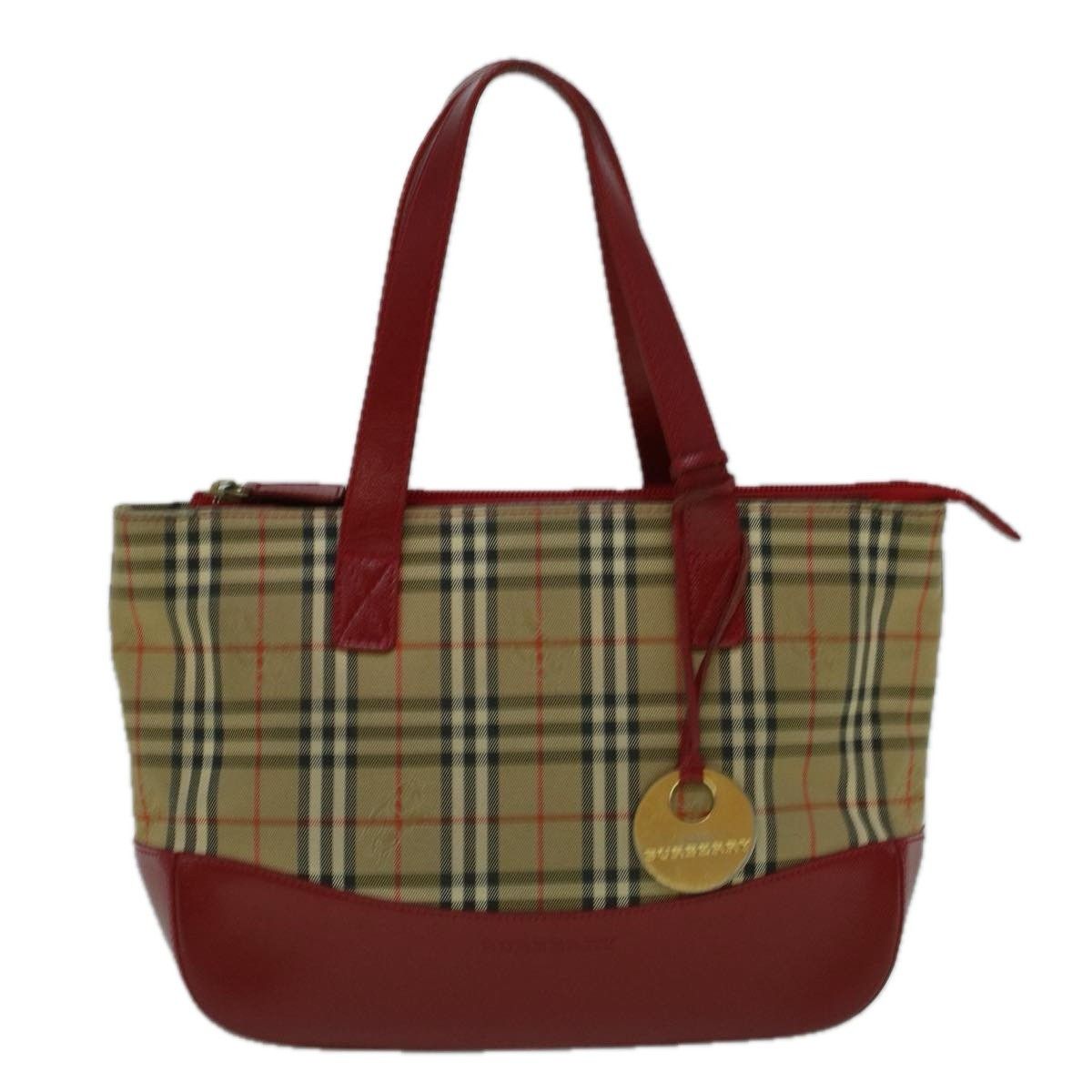 Burberry Burberry Nova Check Handbag Nova Check Canvas Size ONE SIZE - 1 Thumbnail