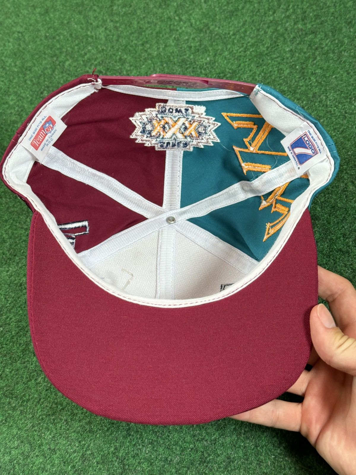 Logo 7 × Vintage Super Bowl XXX Hat Sun Devil Stadium Logo 7 NFL Aztec Size ONE SIZE - 5 Thumbnail