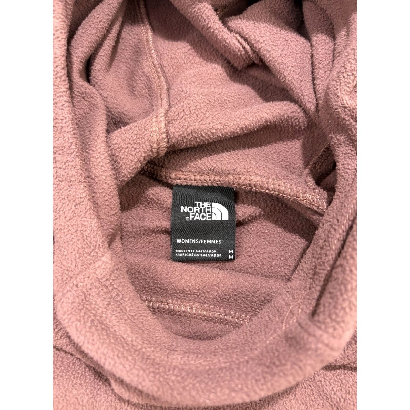 The North Face The North Face Glacier TKA Hoodie Womens M Pink Pullover Hooded Fleece Zip Pocket Regular Fit Size M / US 6-8 / IT 42-44 - 2 Thumbnail