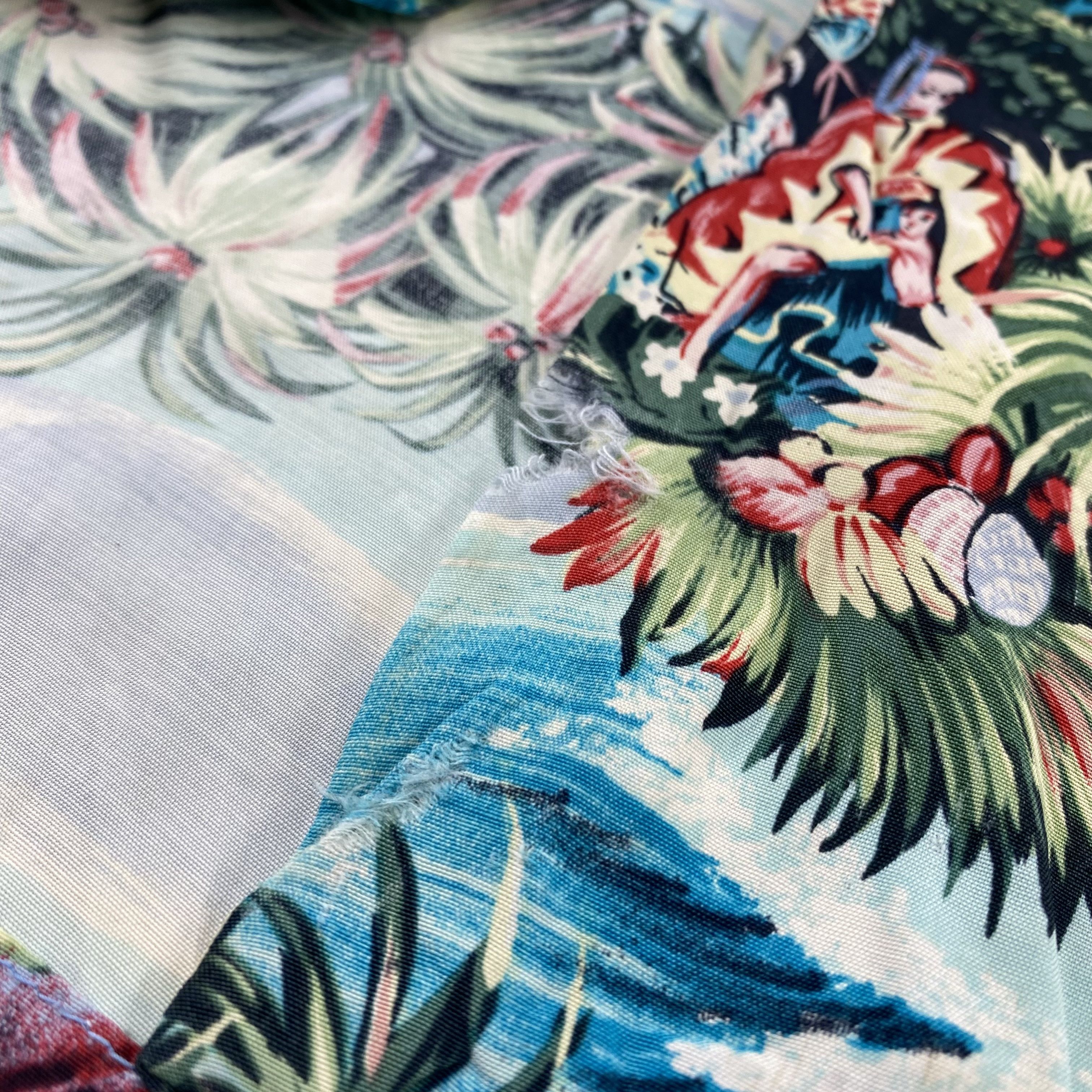 Sun Surf Sun Surf Tropical Scenic Aloha Hawaiian Shirt HW050 Size US L / EU 52-54 / 3 - 4 Thumbnail