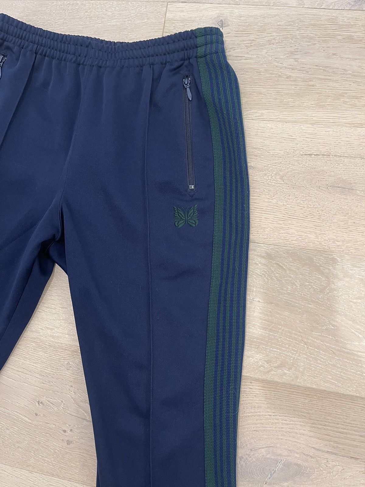 Needles Needles Navy Track Pants Small Size US 30 / EU 46 - 2 Thumbnail