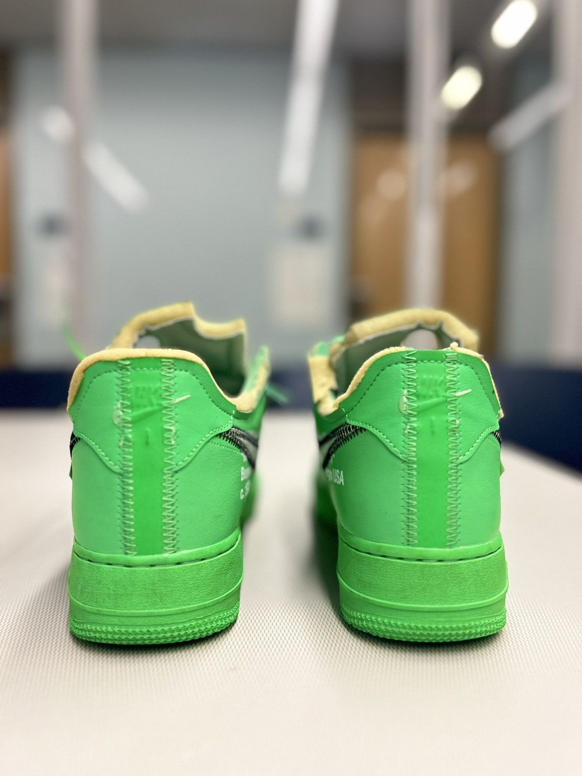 Nike “OFF-WHITE” AIRFORCE 1 BROKLYN Size US 10.5 / EU 43-44 - 3 Thumbnail